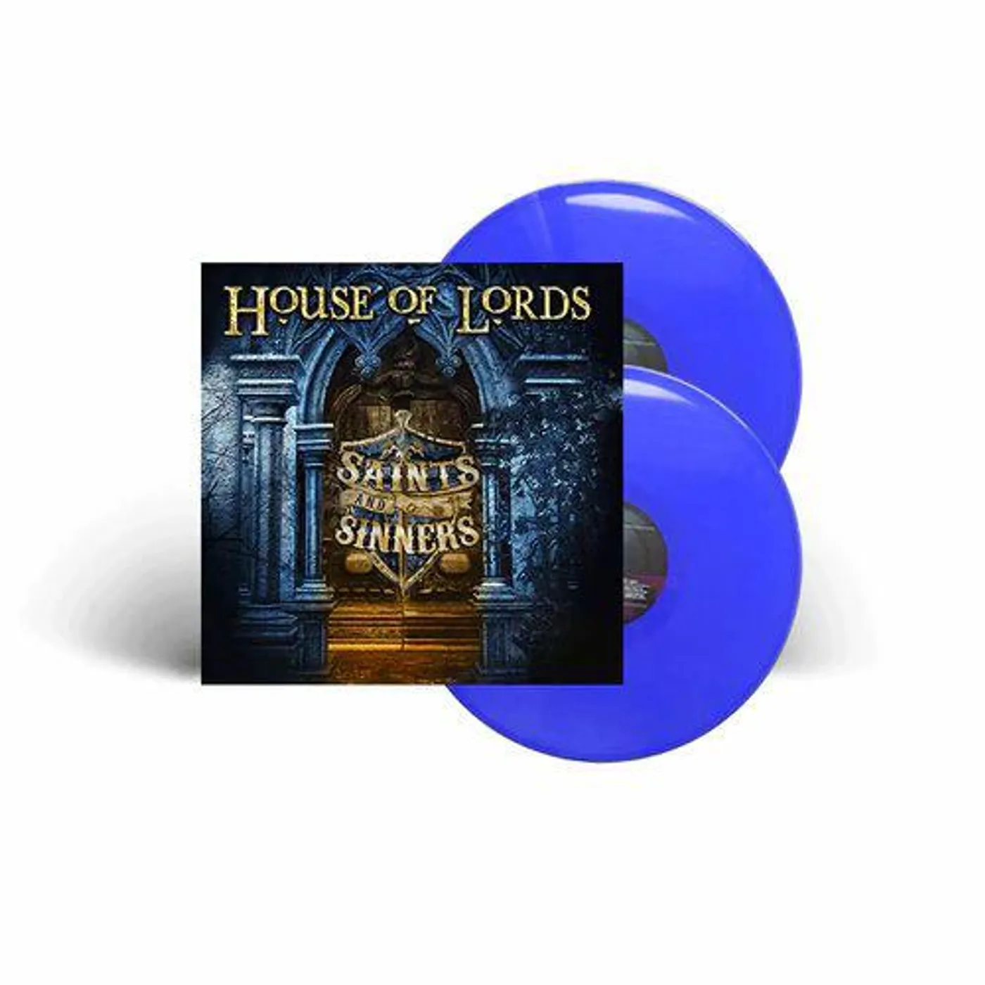 House Of Lords Saints And Sinners (2LP/Blue) Vinyl Record