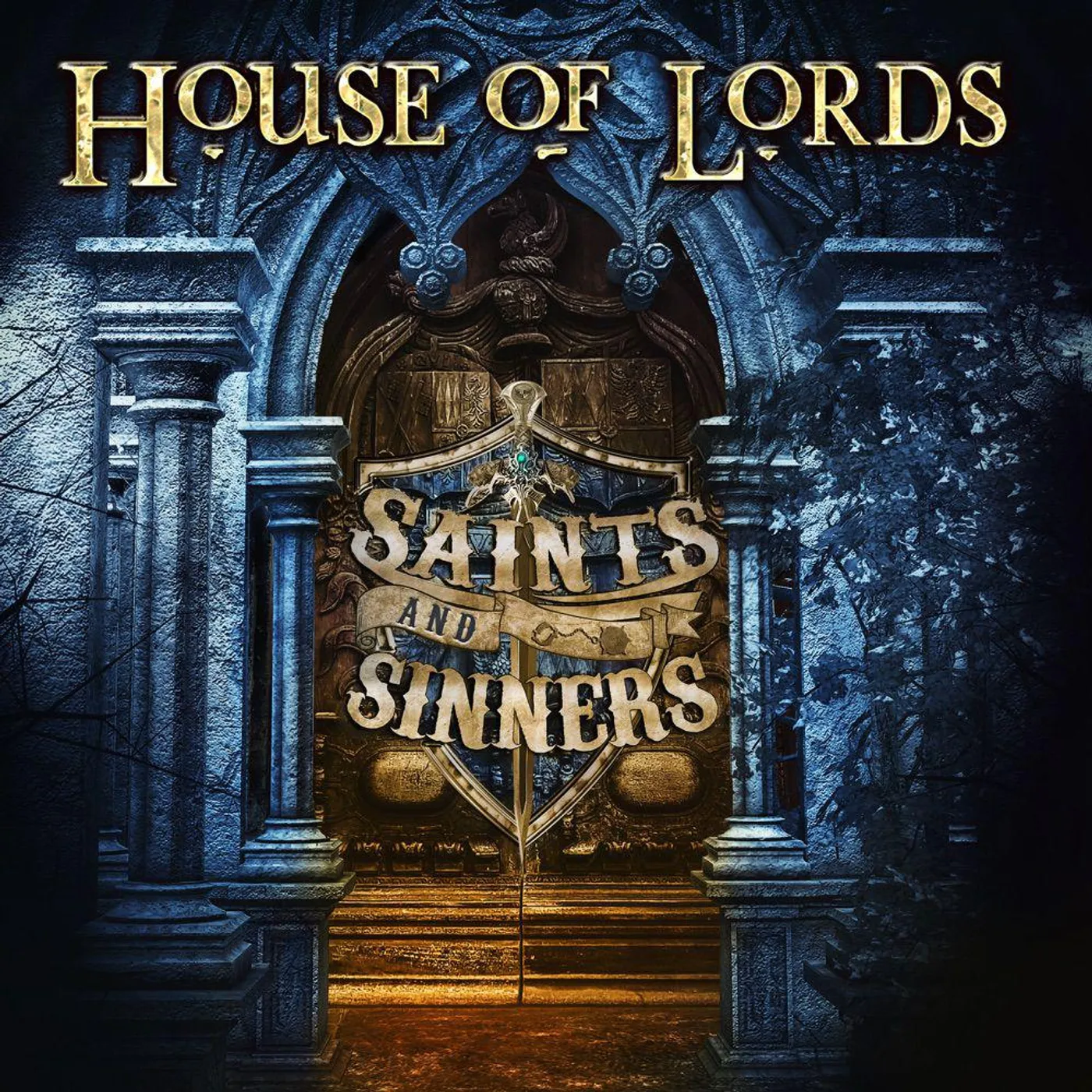 House Of Lords Saints And Sinners (2LP/Blue) Vinyl Record