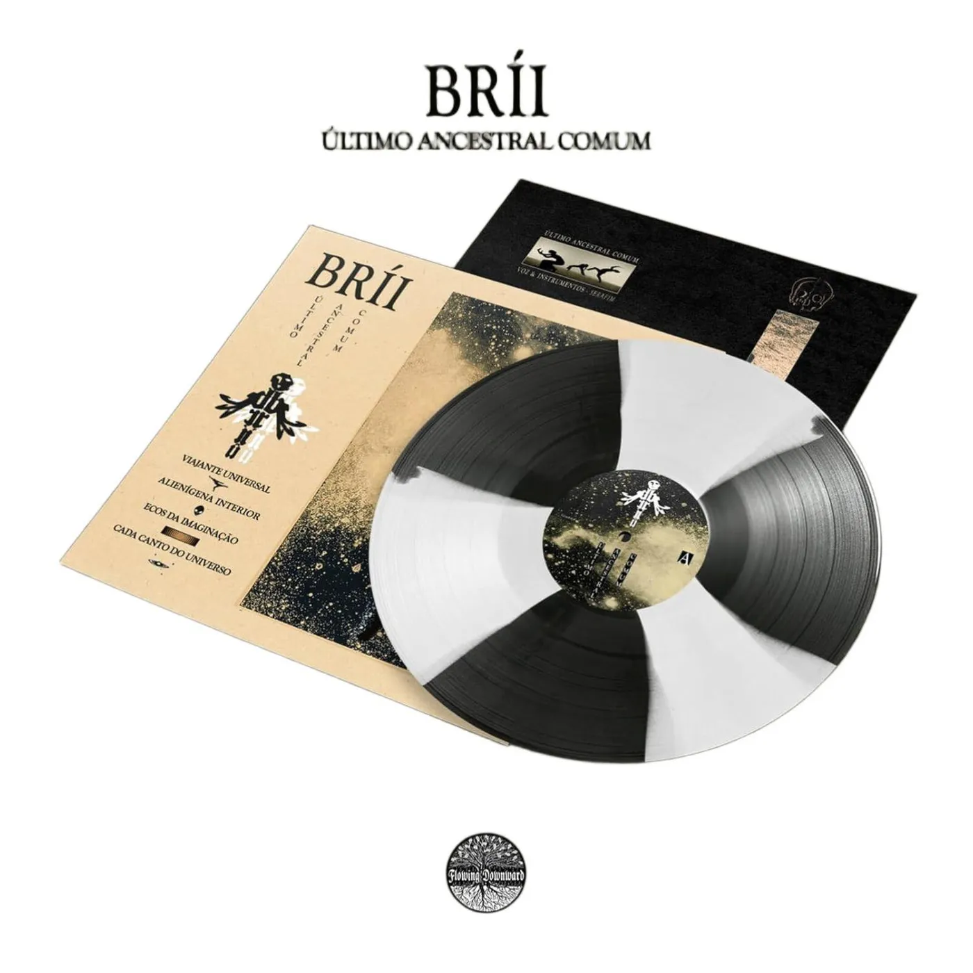 BRII Ultimo Ancestral (Spinner Effect Black & White) Vinyl Record
