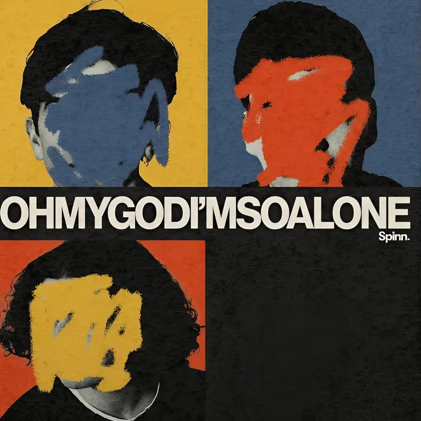 SPINN Oh My God I'm So Alone (Transparent Milky Clear) Vinyl Record