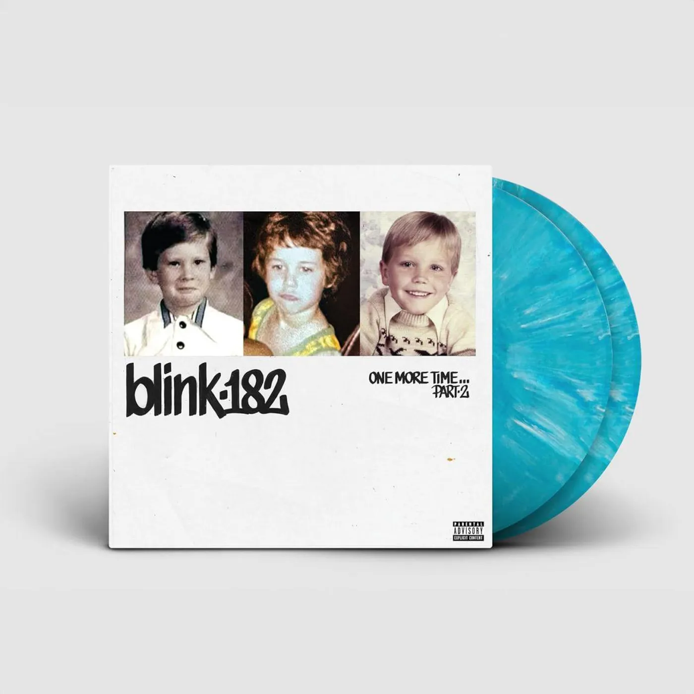 blink-182 One More Time Part 2 (2LP/Blue Ball Colored) Vinyl Record