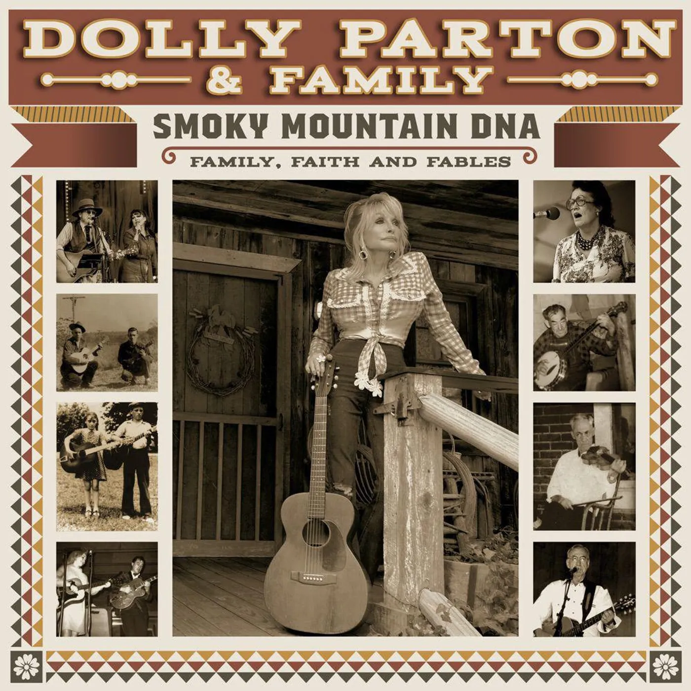 Dolly Parton & Family Smoky Mountain DNA: Family, Faith and Fables (3LP) Vinyl Record