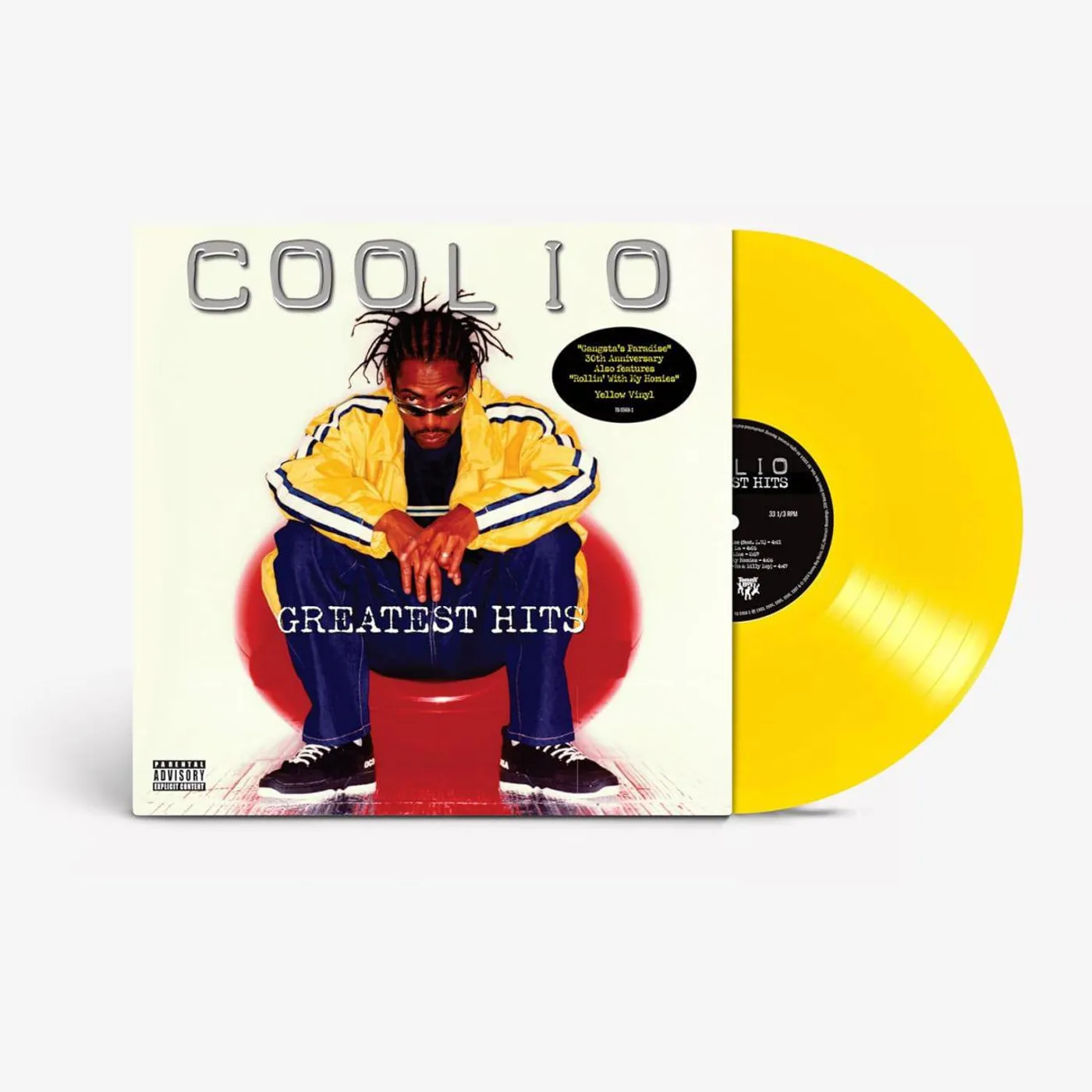 Coolio Greatest Hits (Yellow) Vinyl Record