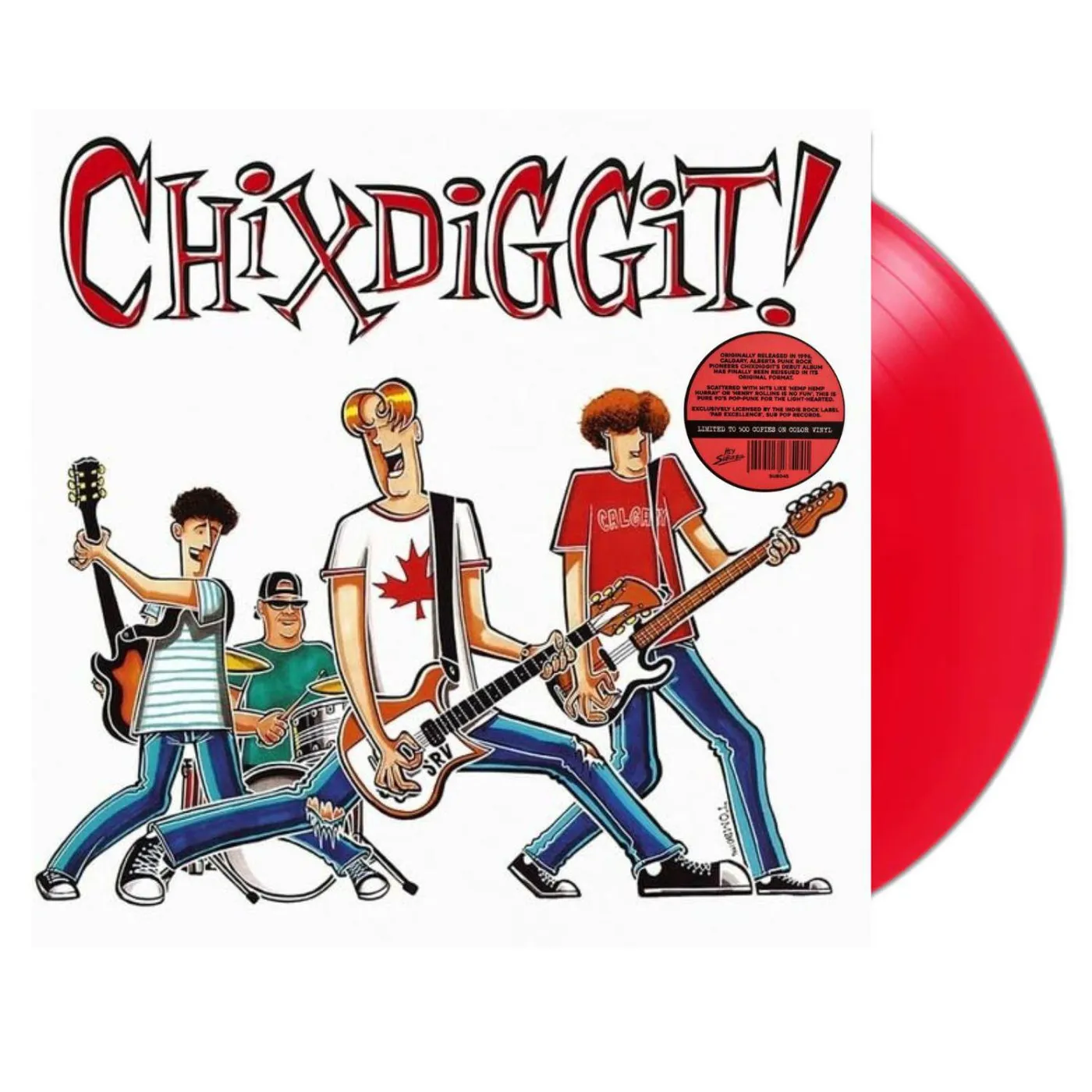  Chixdiggit! Vinyl Record