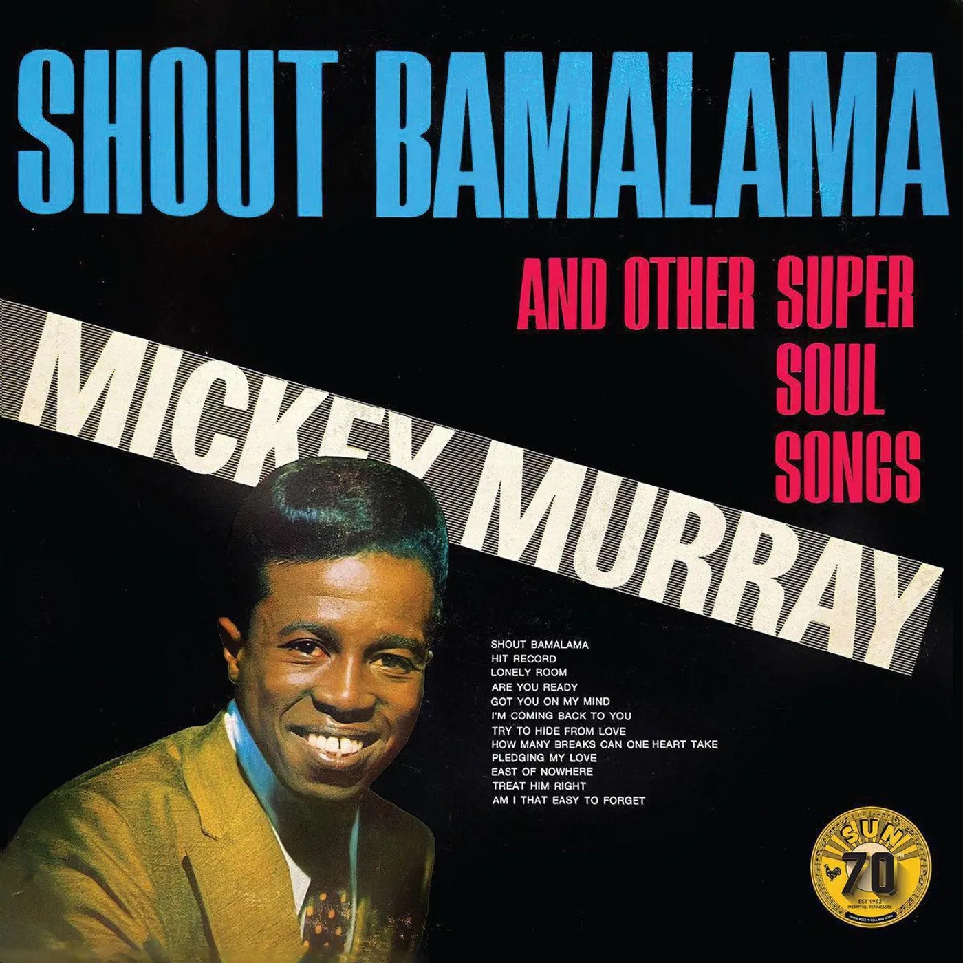 Mickey Murray Shout Bamalama & Others (White) Vinyl Record