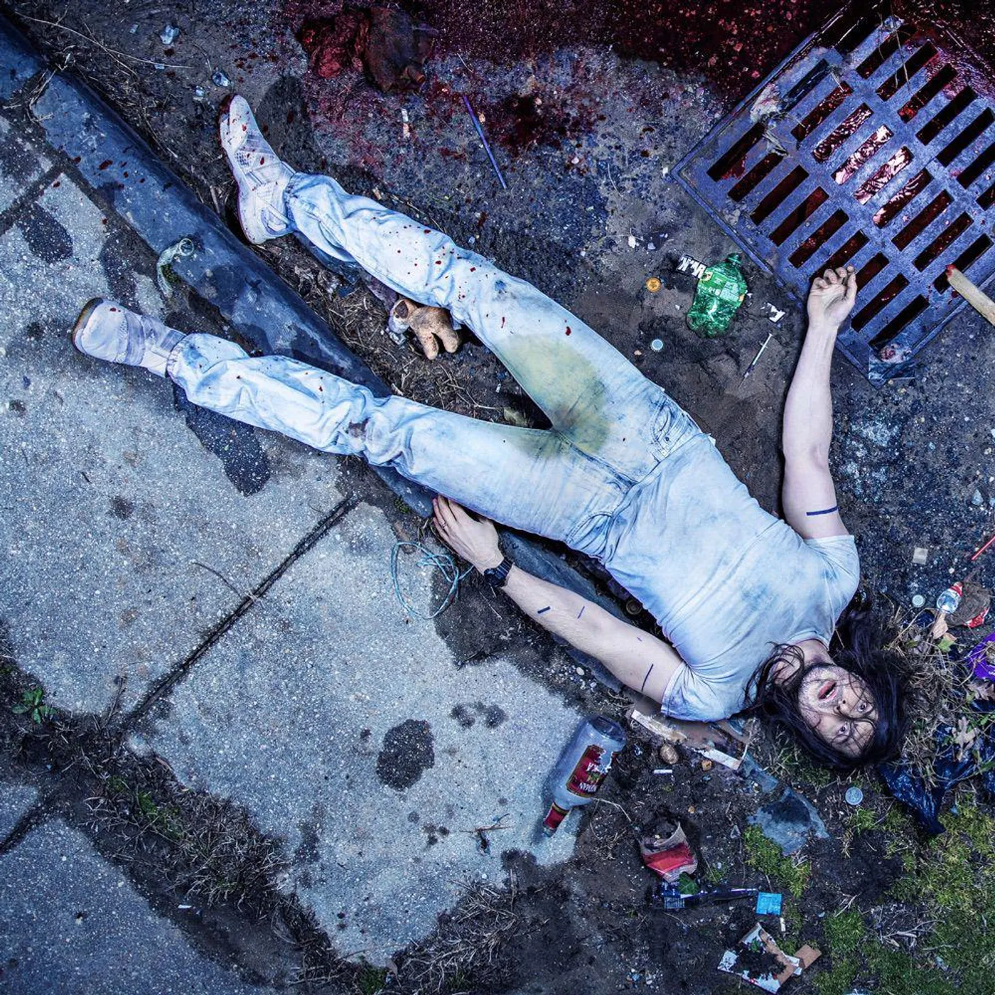 Andrew W.K. God is Partying (Turquoise) Vinyl Record
