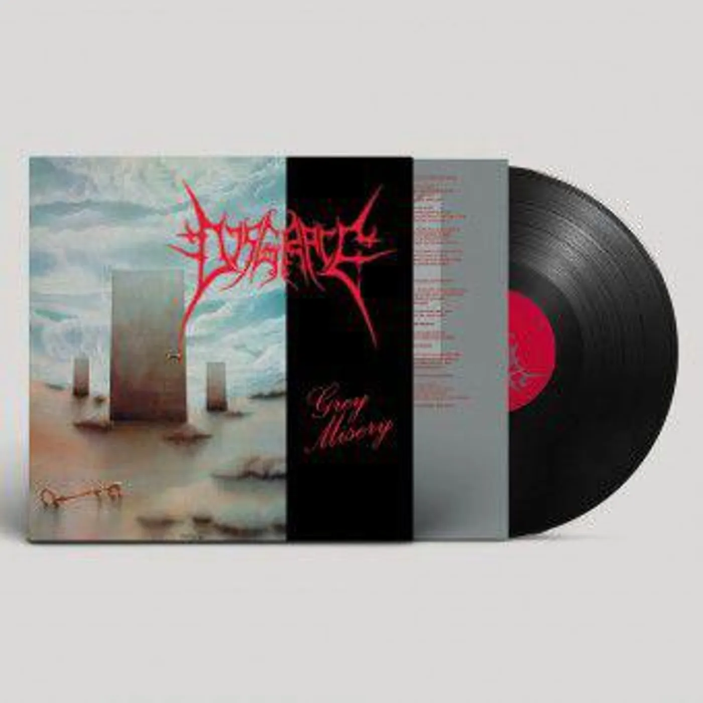 Disgrace Grey Misery Vinyl Record