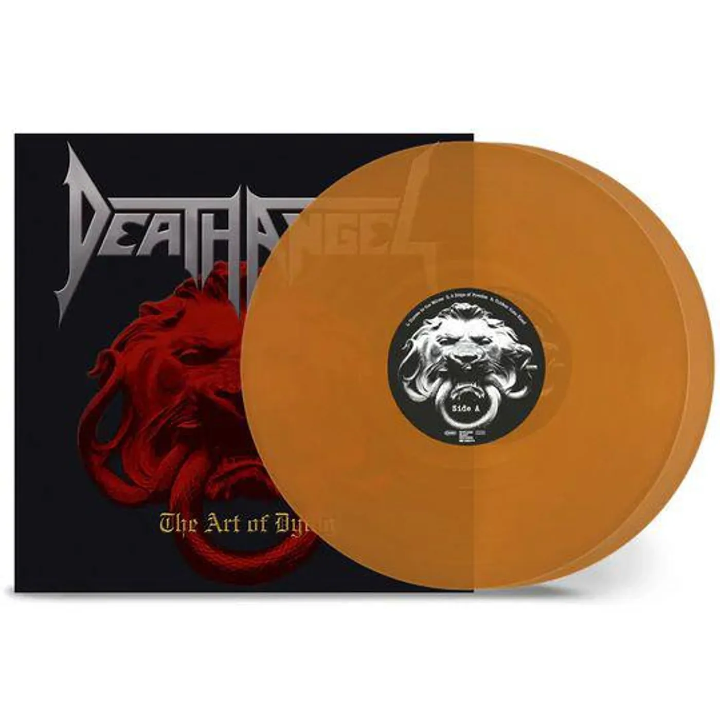 Death Angel The Art of Dying (2LP/Transparent Yellow) Vinyl Record