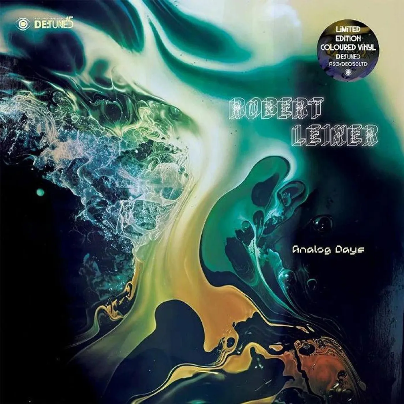 Robert Leiner Analog Days (2LP/Green) Vinyl Record
