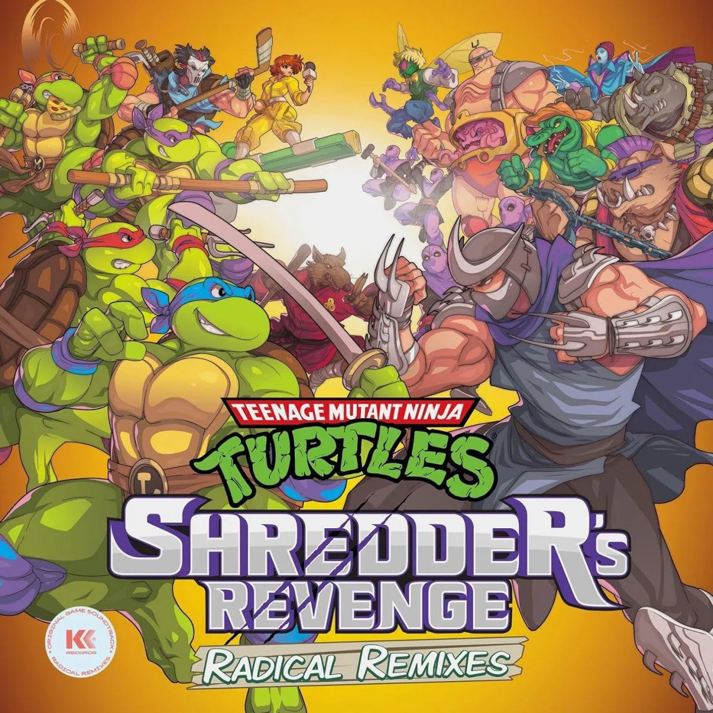 Tee Lopes TMNT Shredder's Revenge (Original Soundtrack/Remixes) Vinyl Record