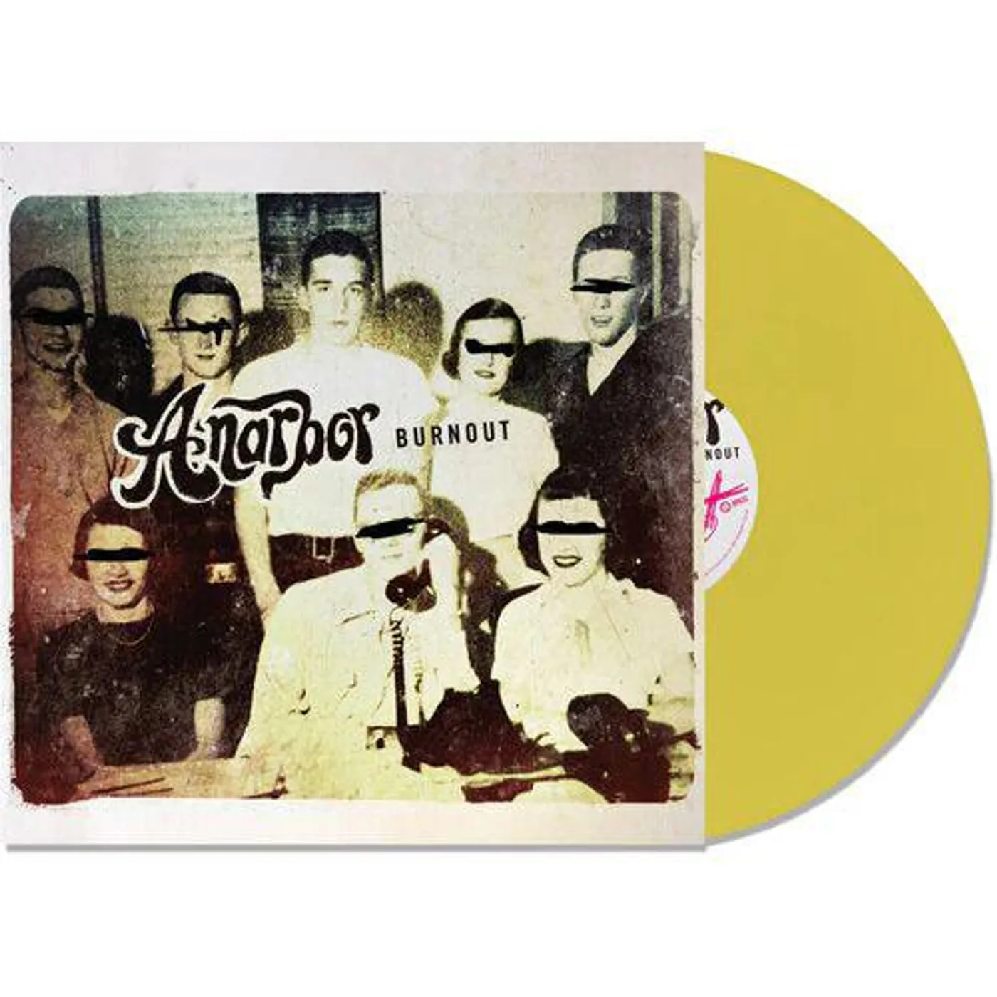 Anarbor Burnout (Explicit Lyrics/Yellow) Vinyl Record 