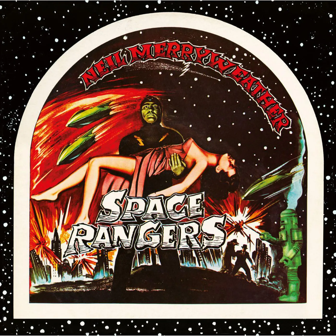 Neil Merryweather Space Rangers Vinyl Record
