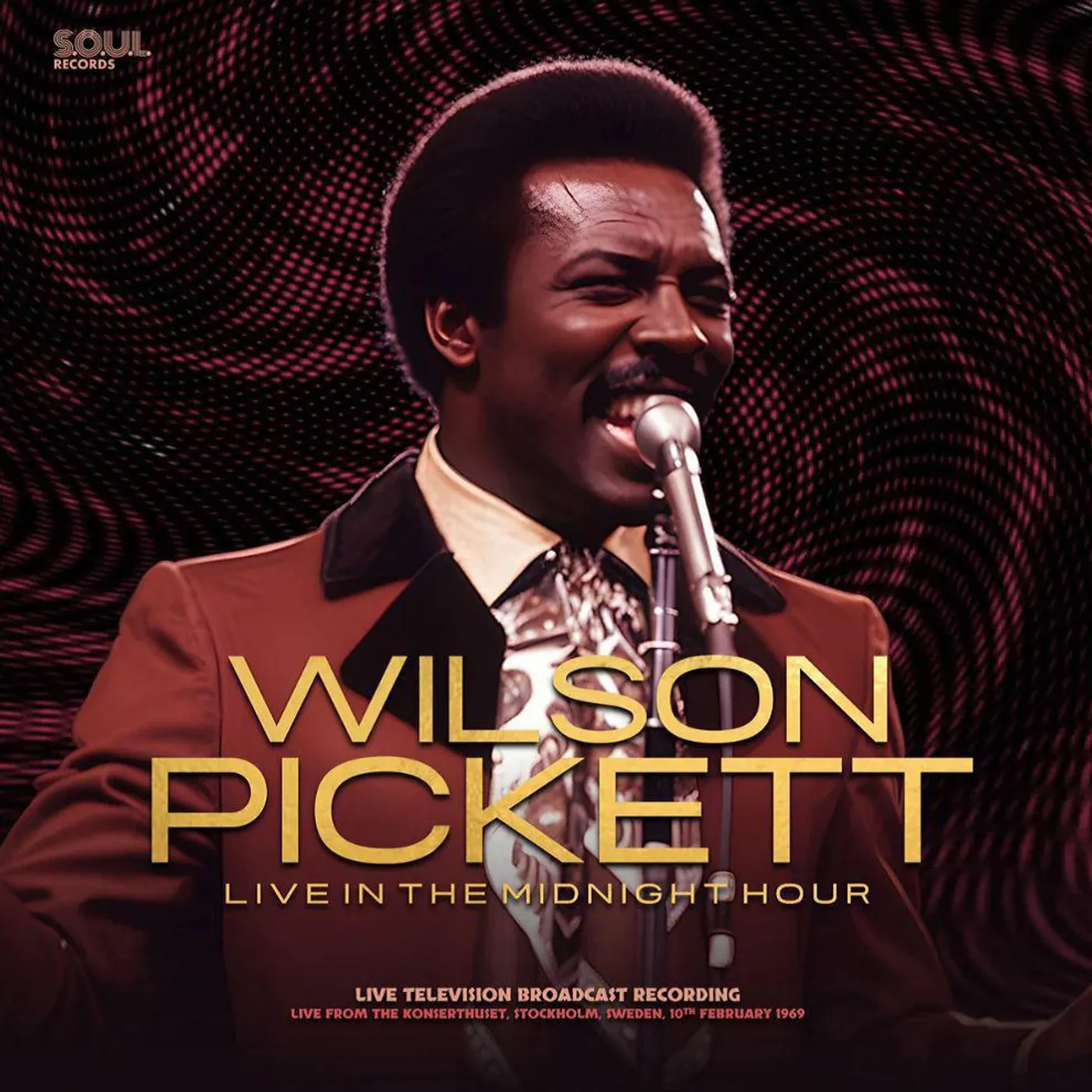 Wilson Pickett Live In The Midnight Hour (Limited Edition/180g/Pink) Vinyl Record
