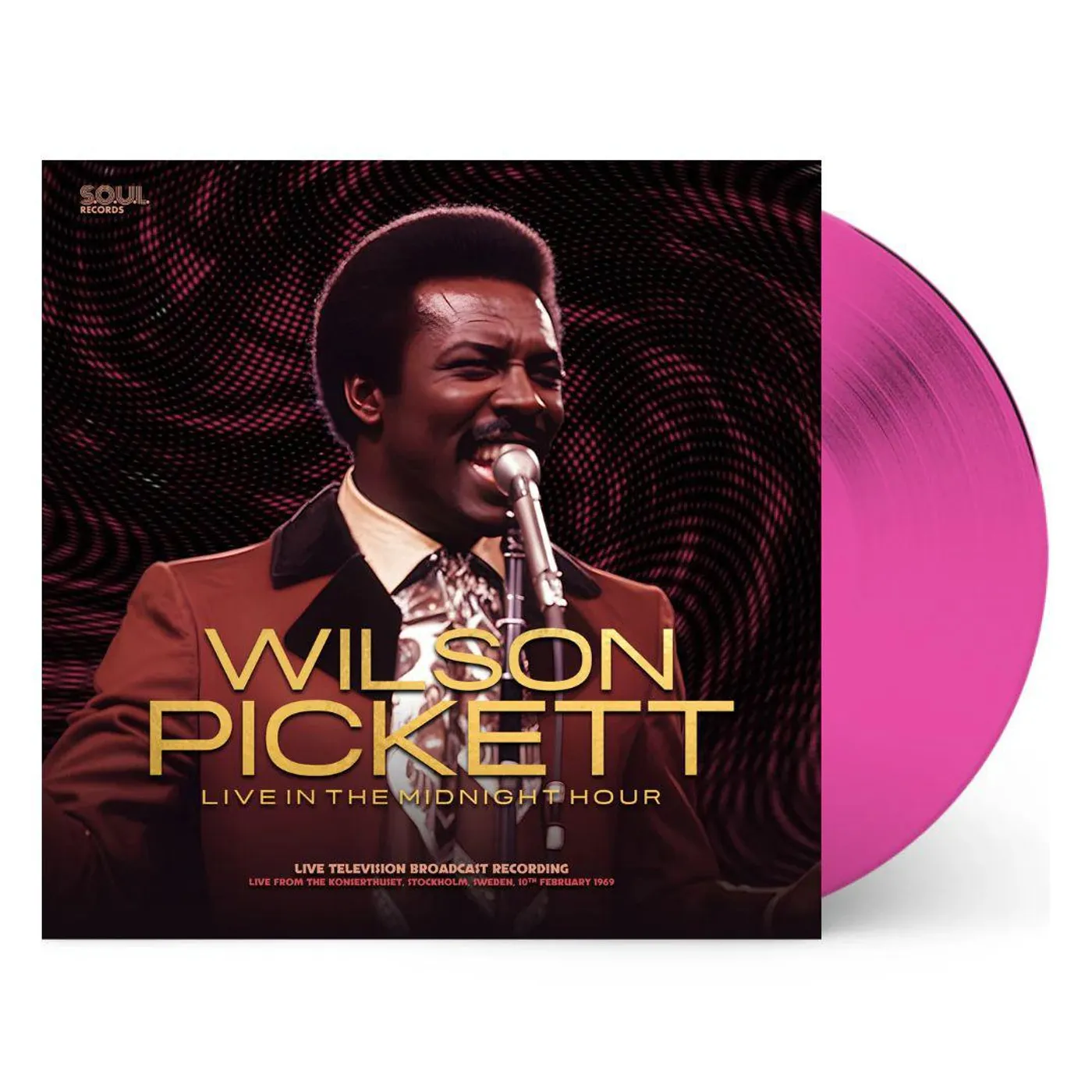 Wilson Pickett Live In The Midnight Hour (Limited Edition/180g/Pink) Vinyl Record