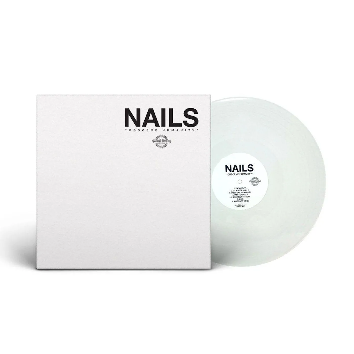 Nails Obscene Humanity (180 Gram/White) Vinyl Record