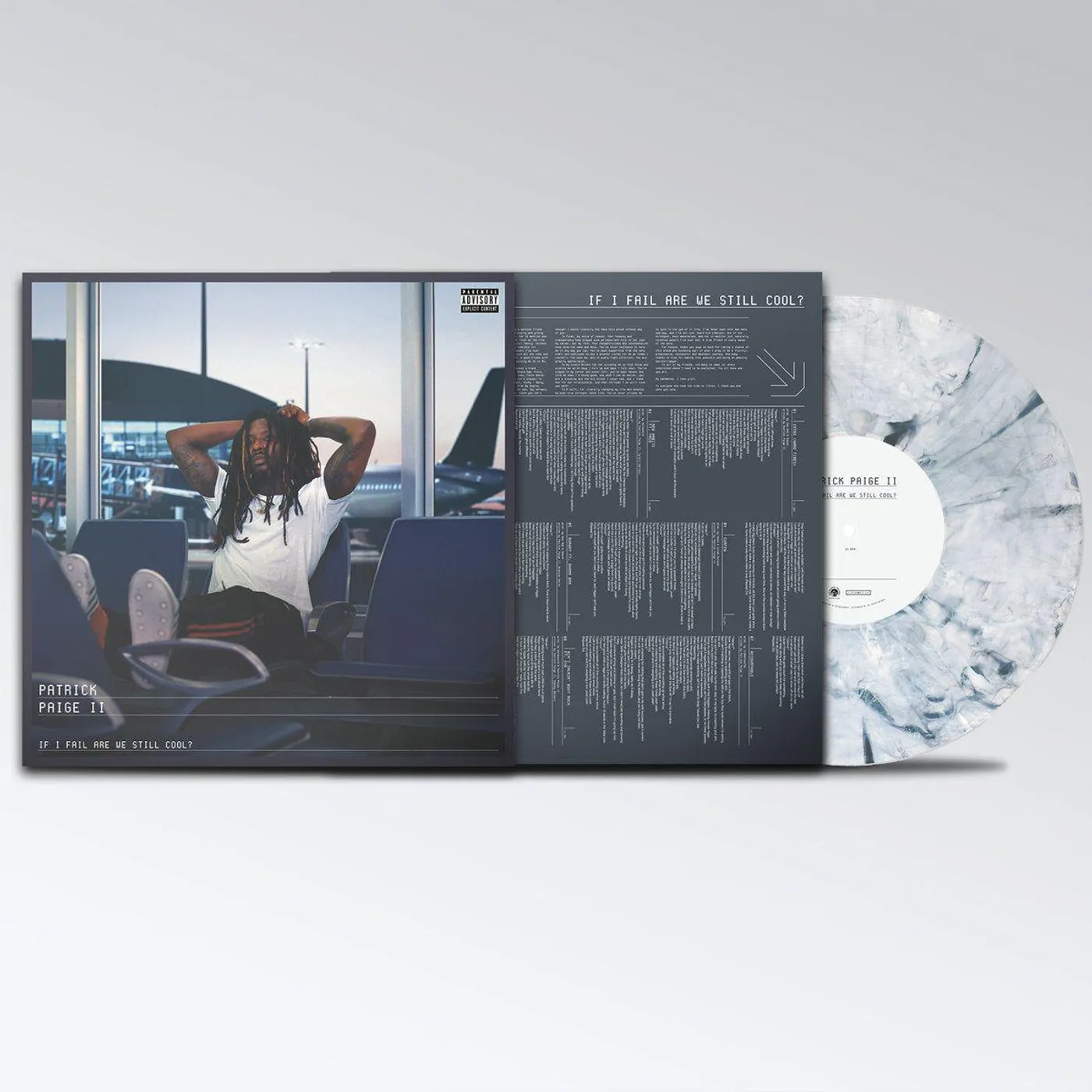 Ii Patrick Paige If I Fail Are We Still Cool? (Smokey Translucent)  Vinyl Record