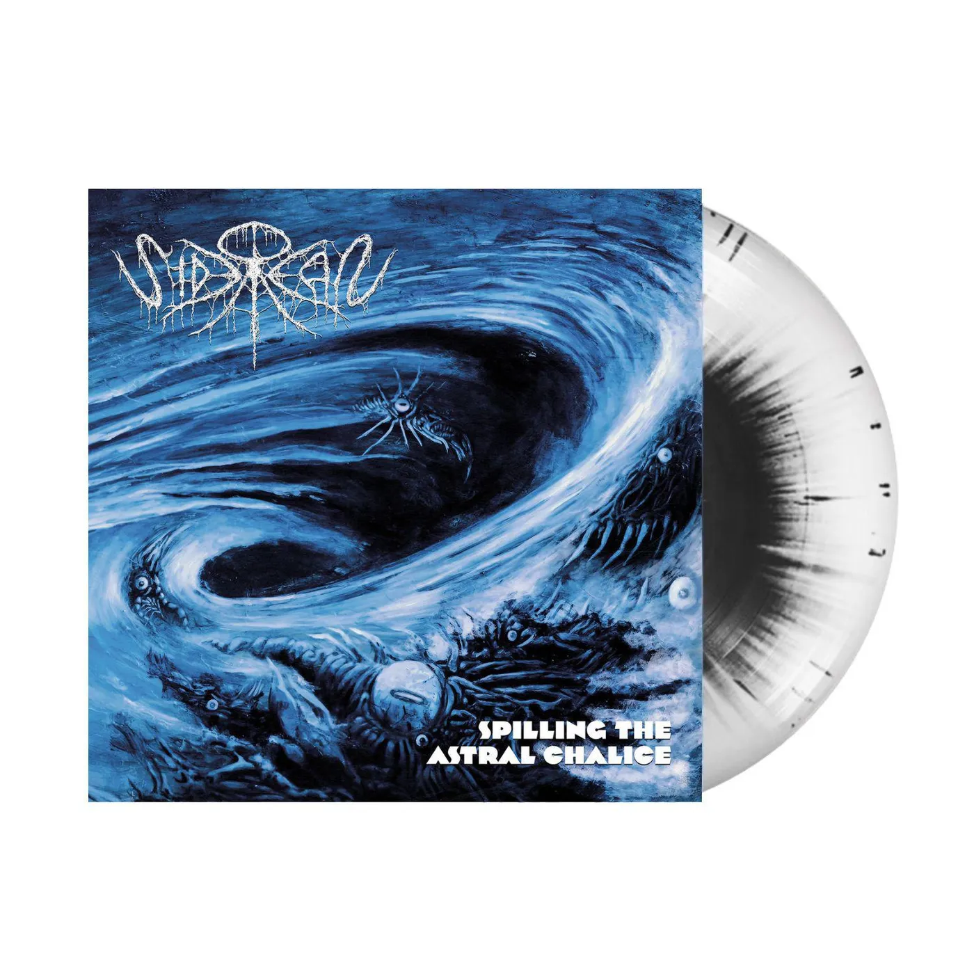 Siderean Spilling The Astral Chalice (Clear/Black Splatter) Vinyl Record