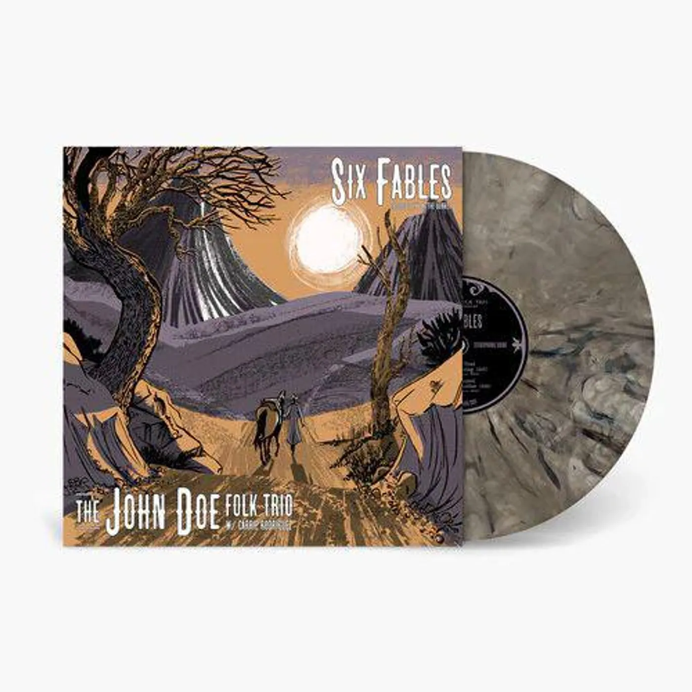 John Doe Six Fables: Recorded Live at the Bunker EP (Smoke Marble) Vinyl Record