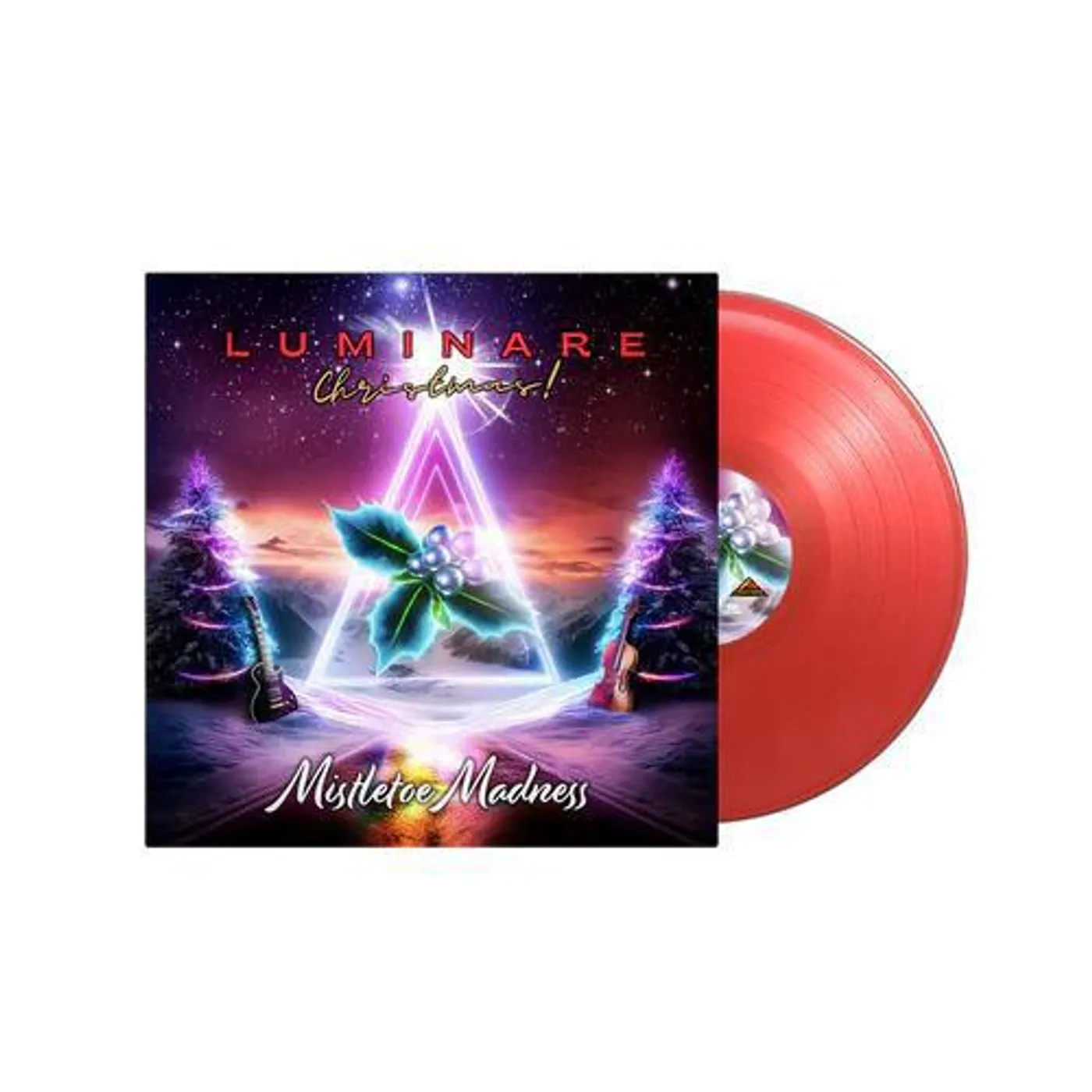Luminare Christmas Mistletoe Madness (Red) Vinyl Record