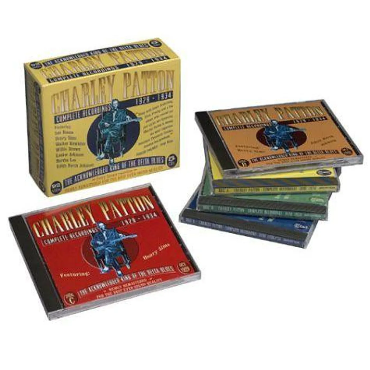 Charley Patton Complete Recordings 1929-34 (5-CD) Box Set