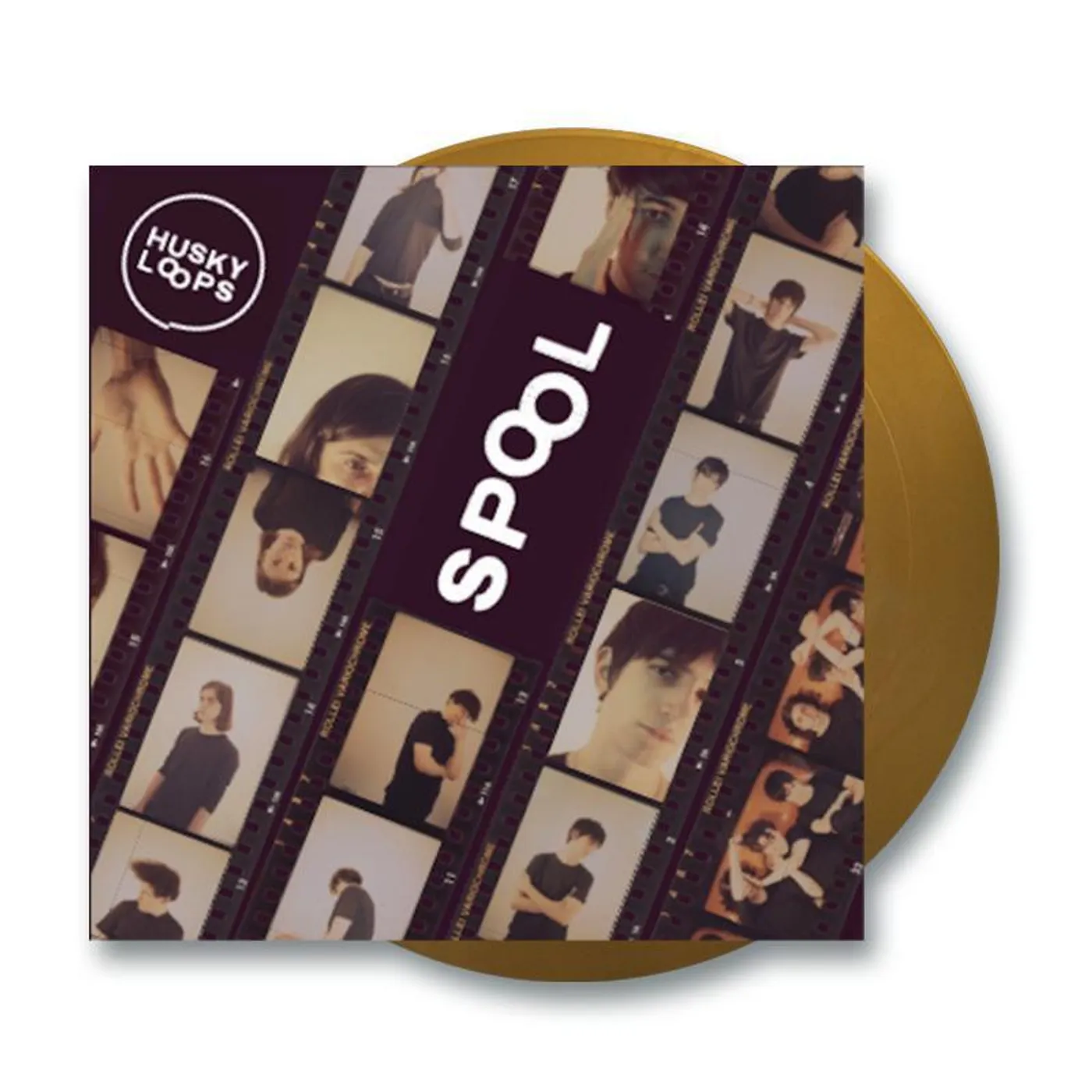 Husky Loops Spool Vinyl - Limited Edition Gold Colored Vinyl Record