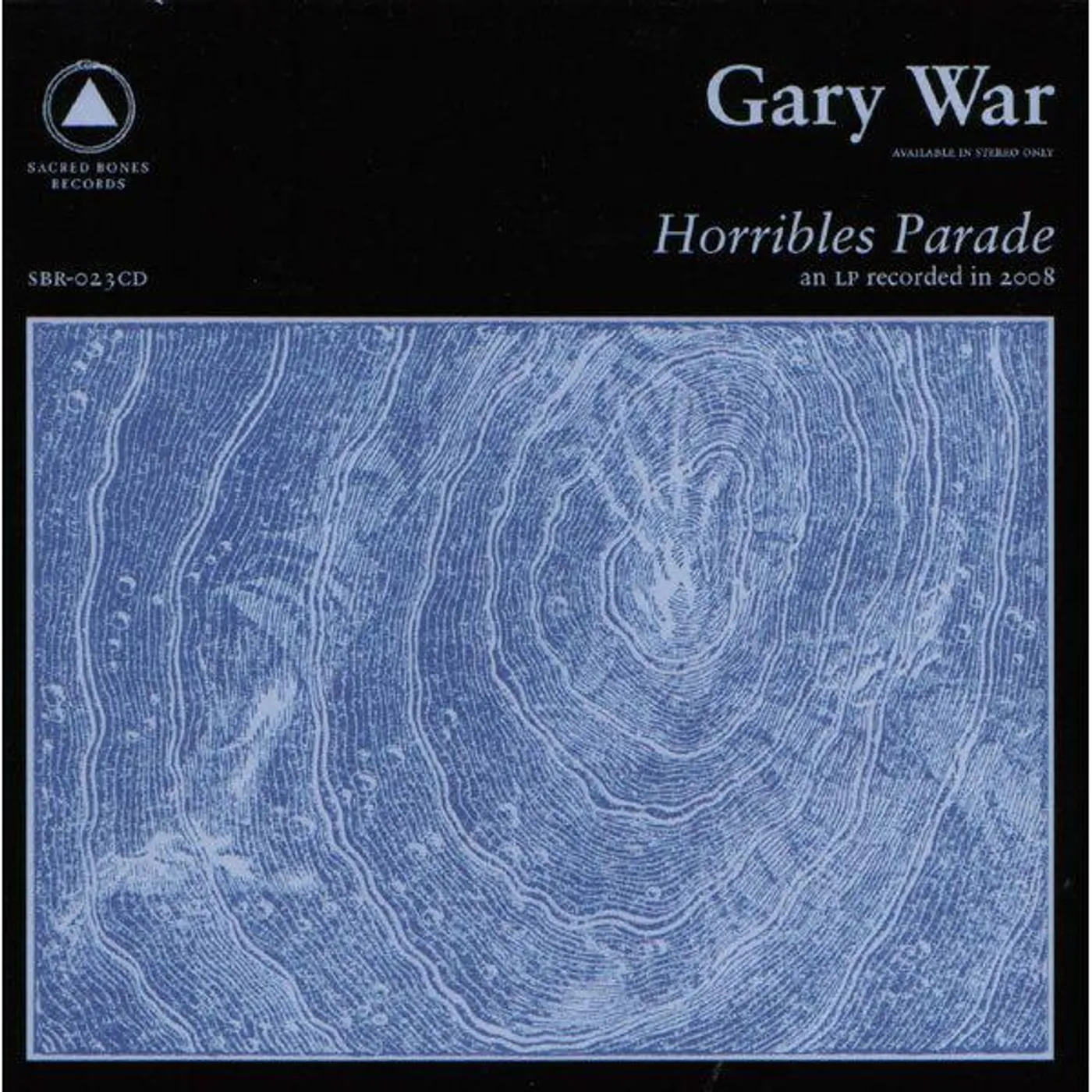 Gary War HORRIBLES PARADE CD