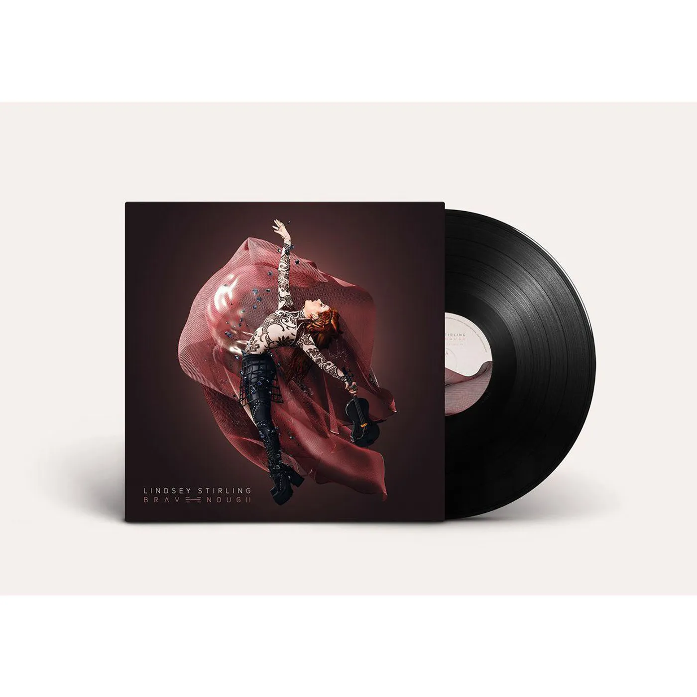 Lindsey Stirling Brave Enough - With Signed Photo Vinyl Record