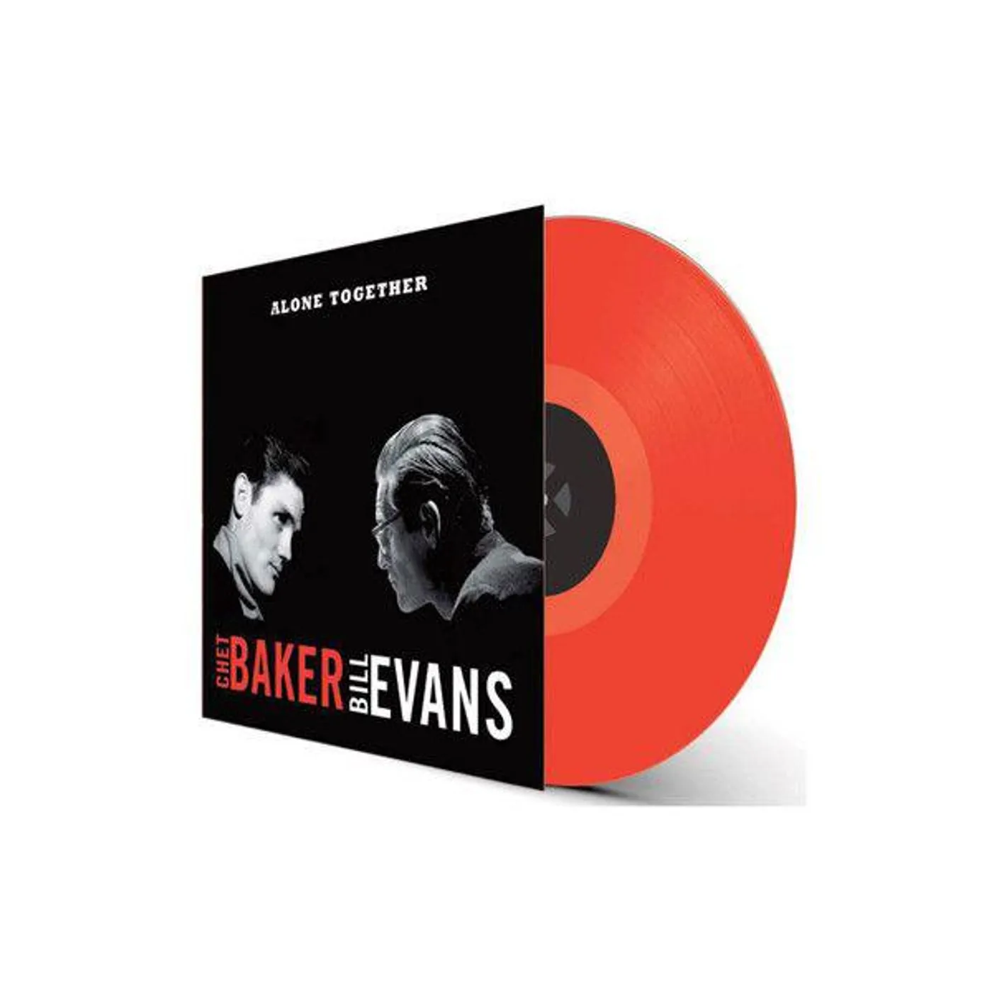 Chet Baker & Bill Evans Alone Together Red Vinyl Record - 180 Gram Pressing, Spain Release