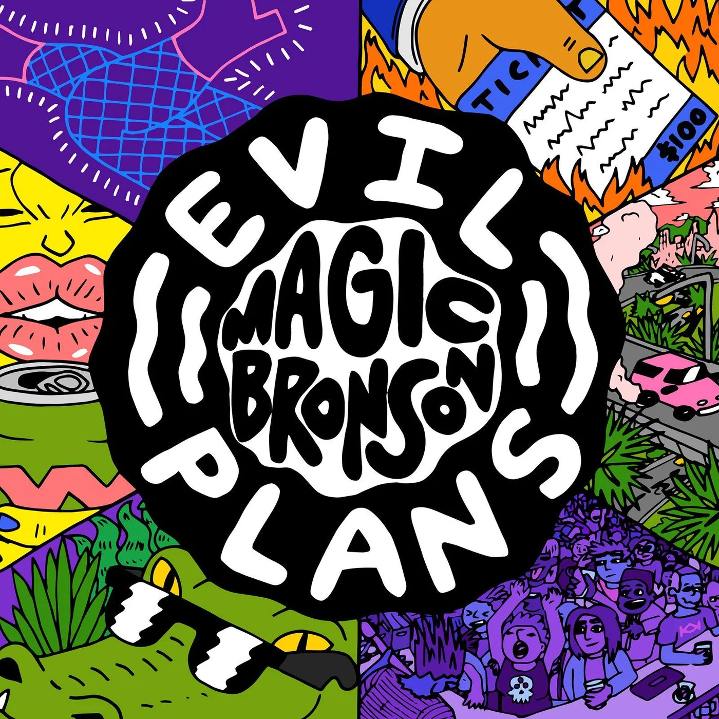 Magic Bronson Evil Plans Vinyl Record