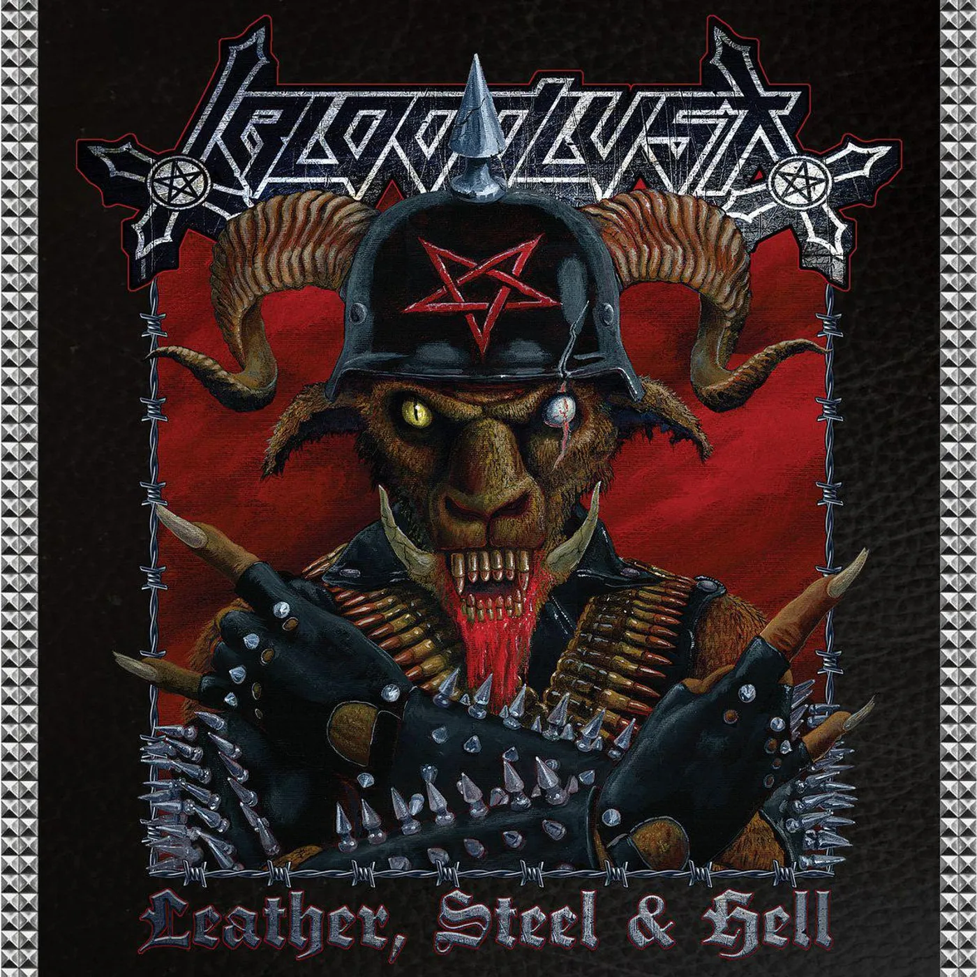 Bloodlust LEATHER STEEL & HELL CD