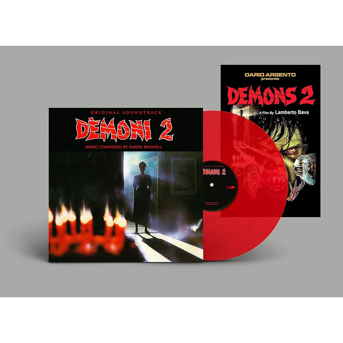 Simon Boswell Demons 2 - Original Soundtrack (Red/Limited Edition) Vinyl Record