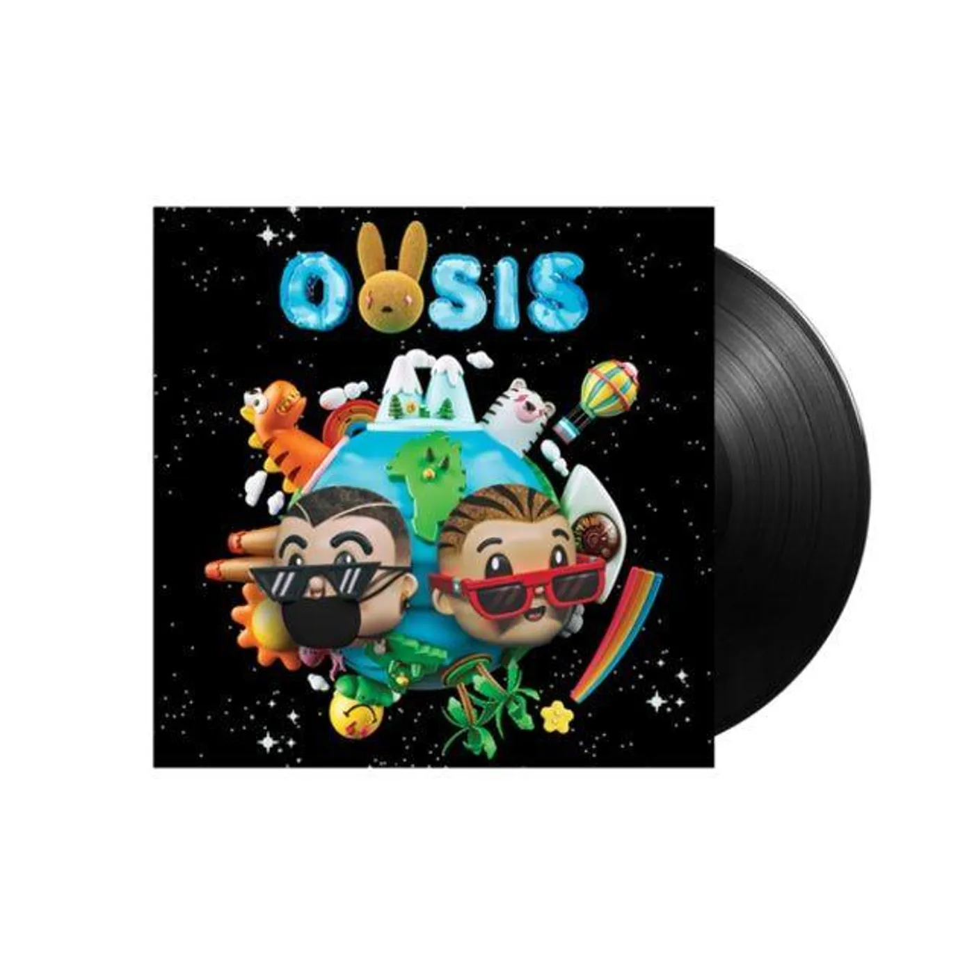 J Balvin & Bad Bunny OASIS Vinyl Record
