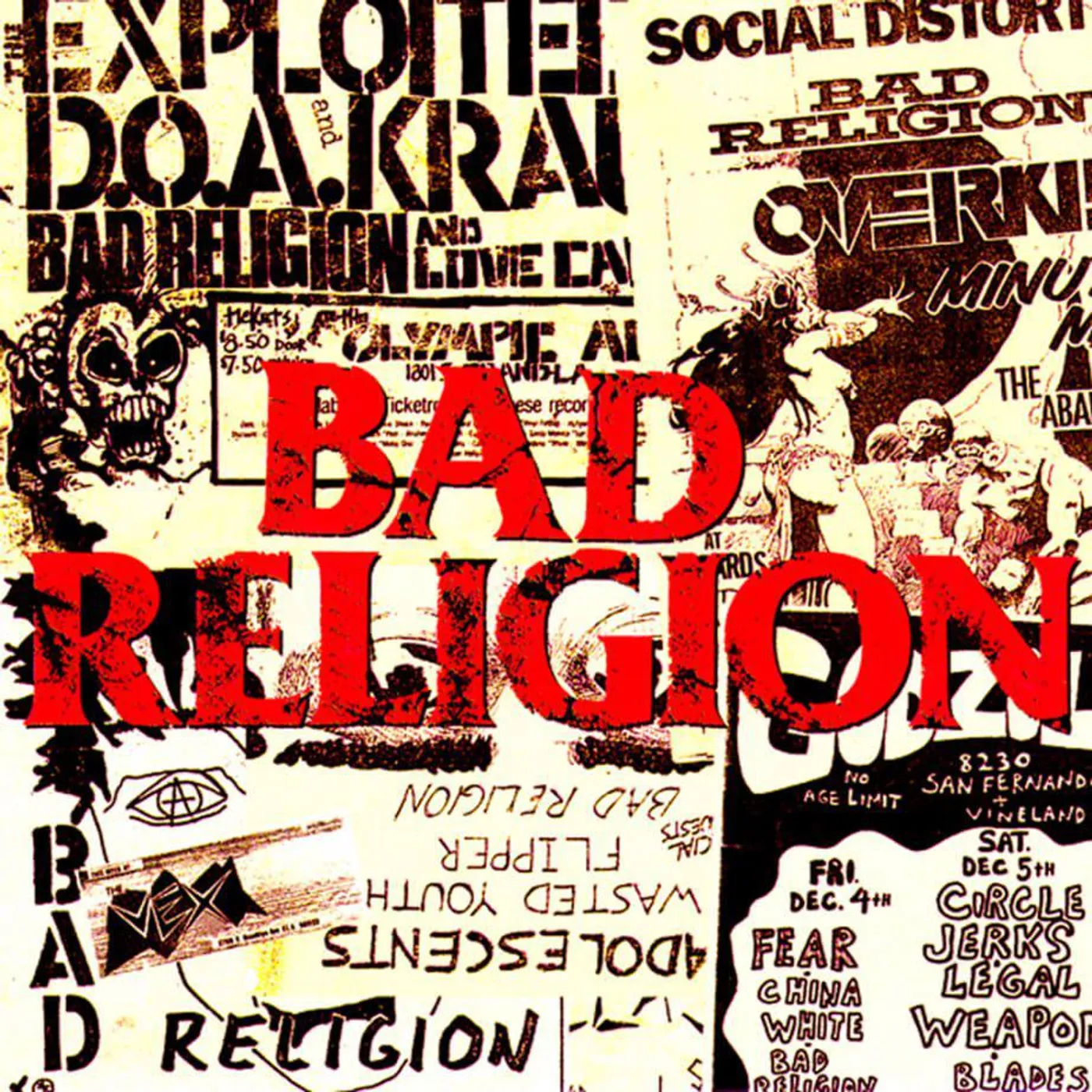 Bad Religion All Ages Vinyl Record