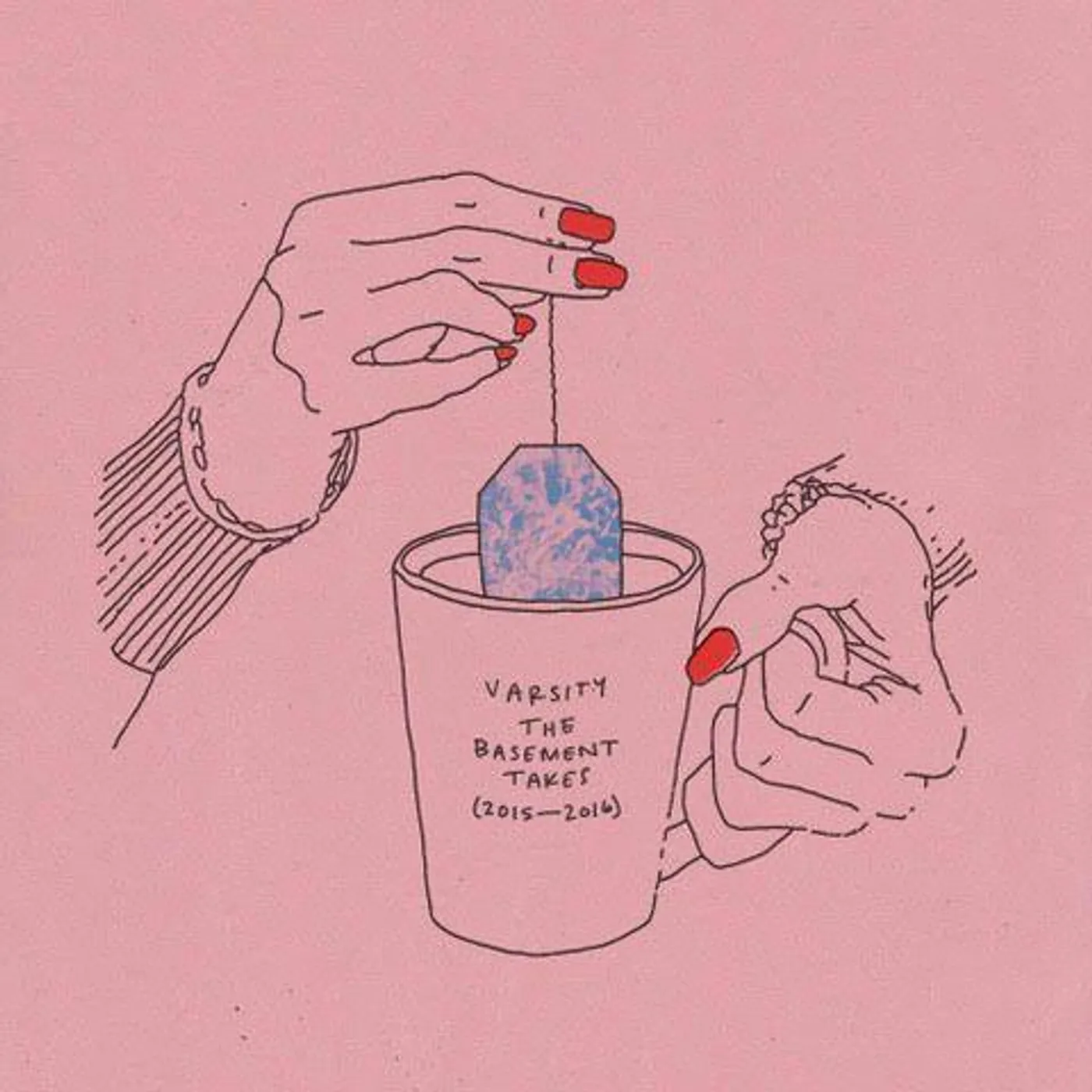 Varsity BASEMENT TAKES (2015-2016) (COLOR VINYL) Vinyl Record
