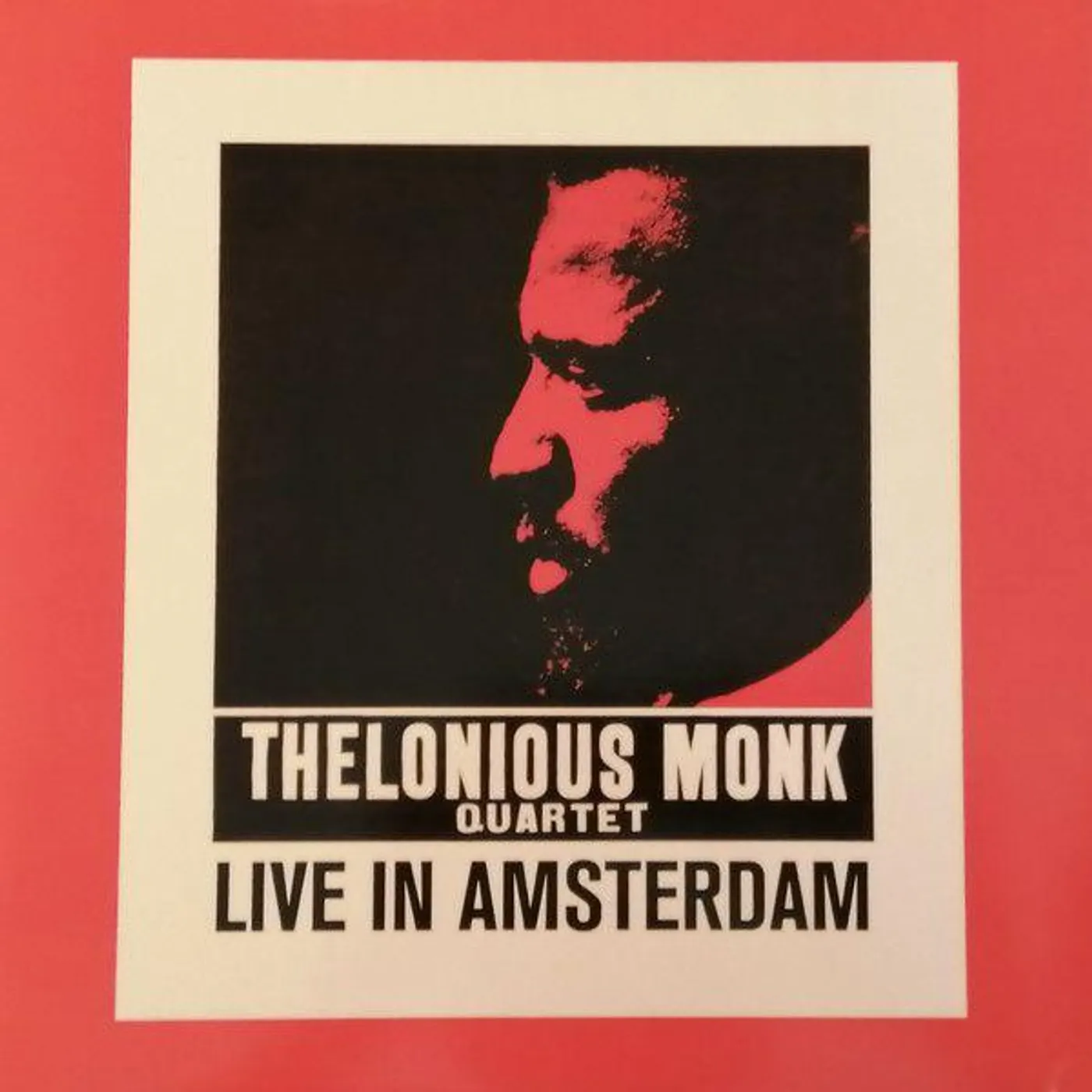 Thelonious Monk LIVE IN AMSTERDAM Vinyl Record