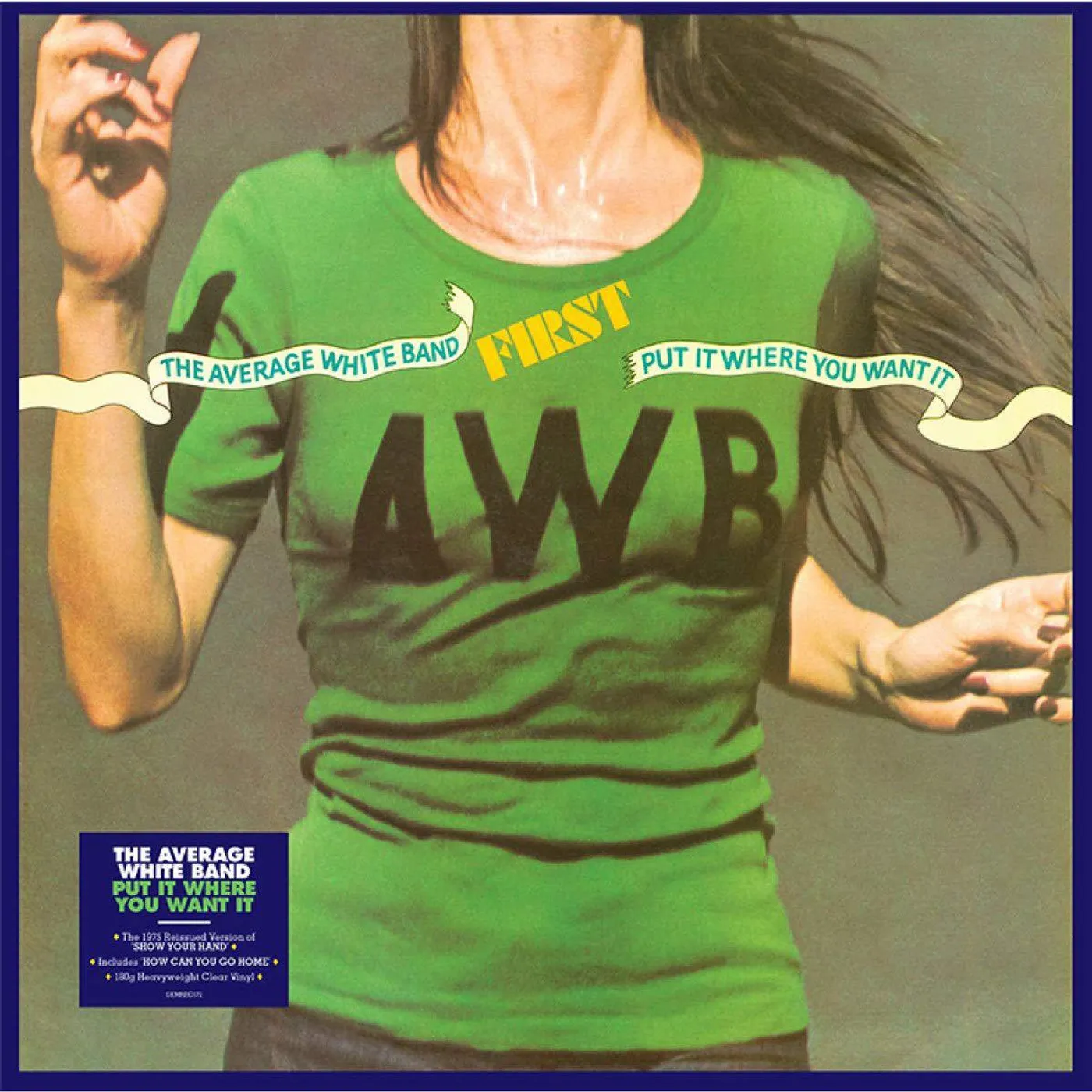 Average White Band PUT IT WHERE YOU WANT IT Vinyl Record