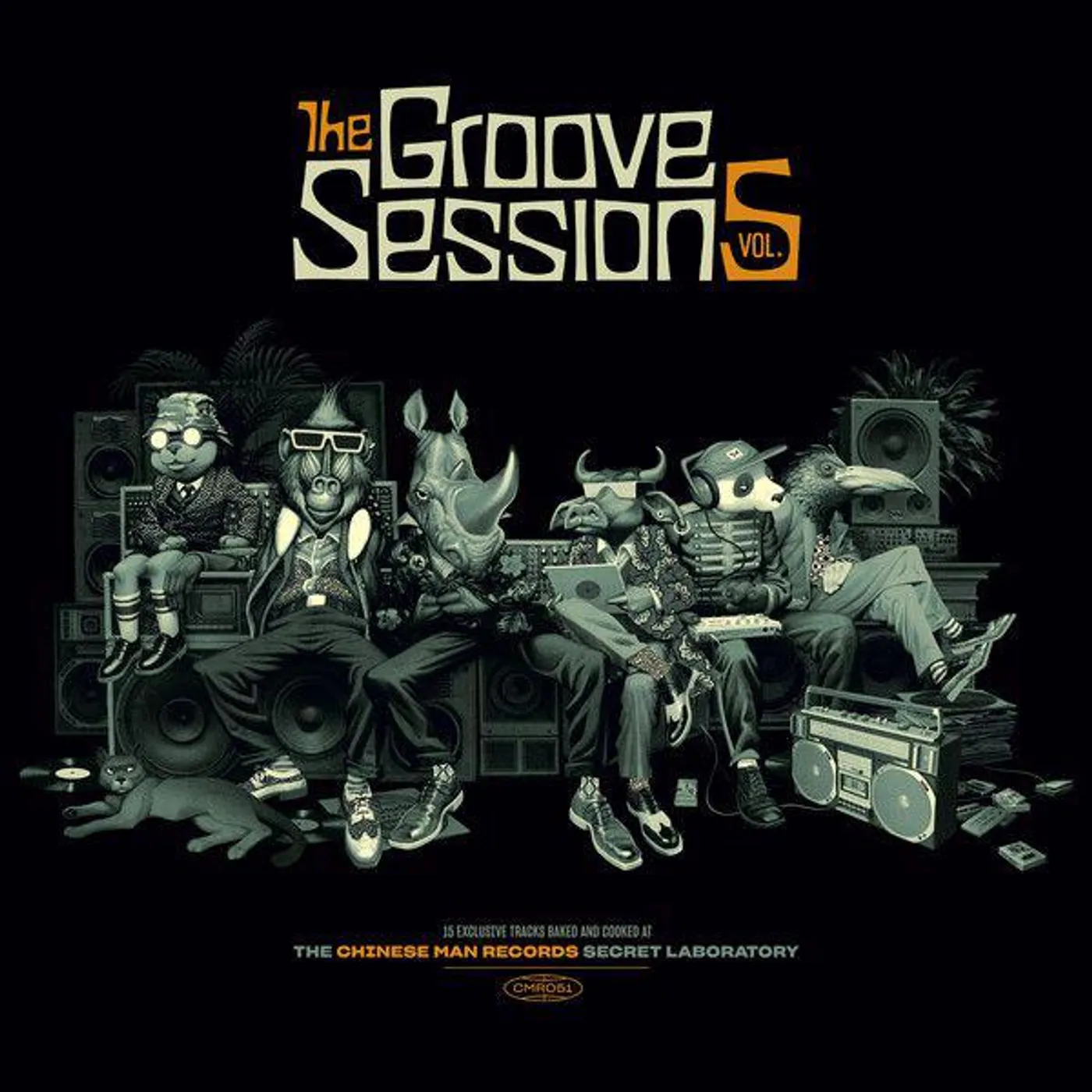 Chinese Man GROOVE SESSIONS V.5 Vinyl Record