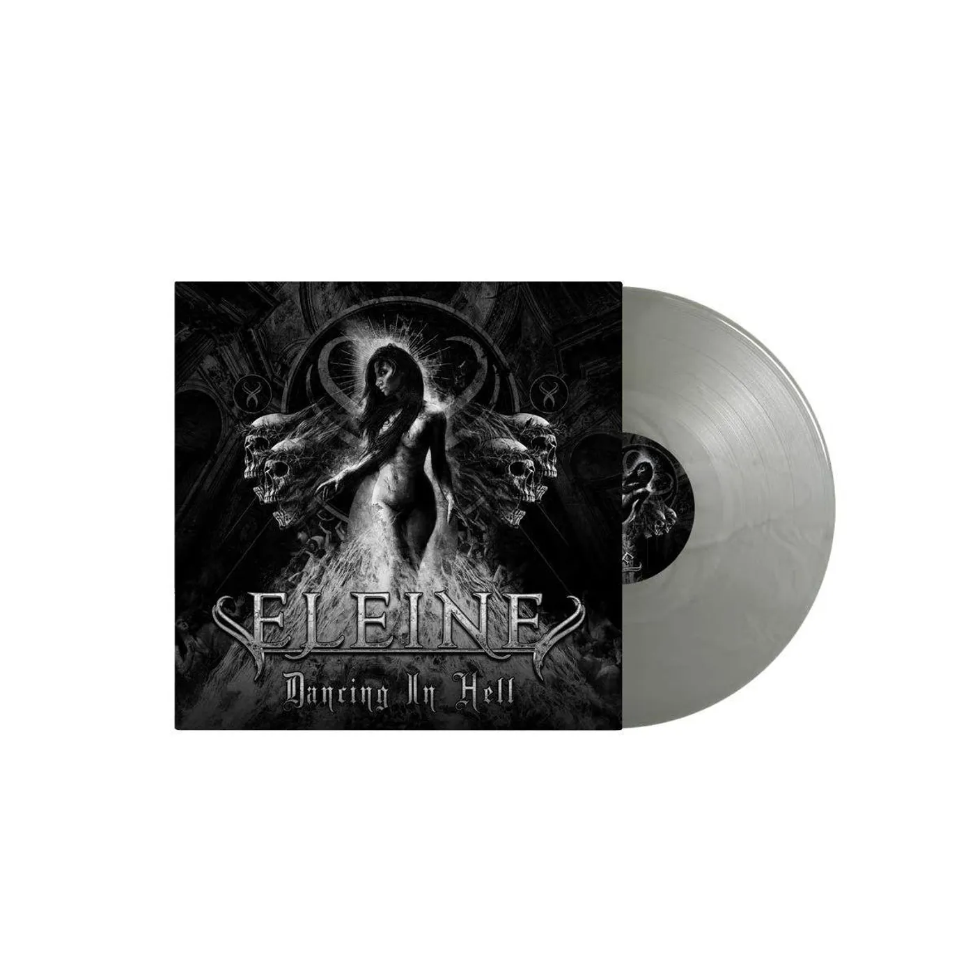 Eleine DANCING IN HELL (BLACK & WHITE COVER) (COOL GREY V Vinyl Record