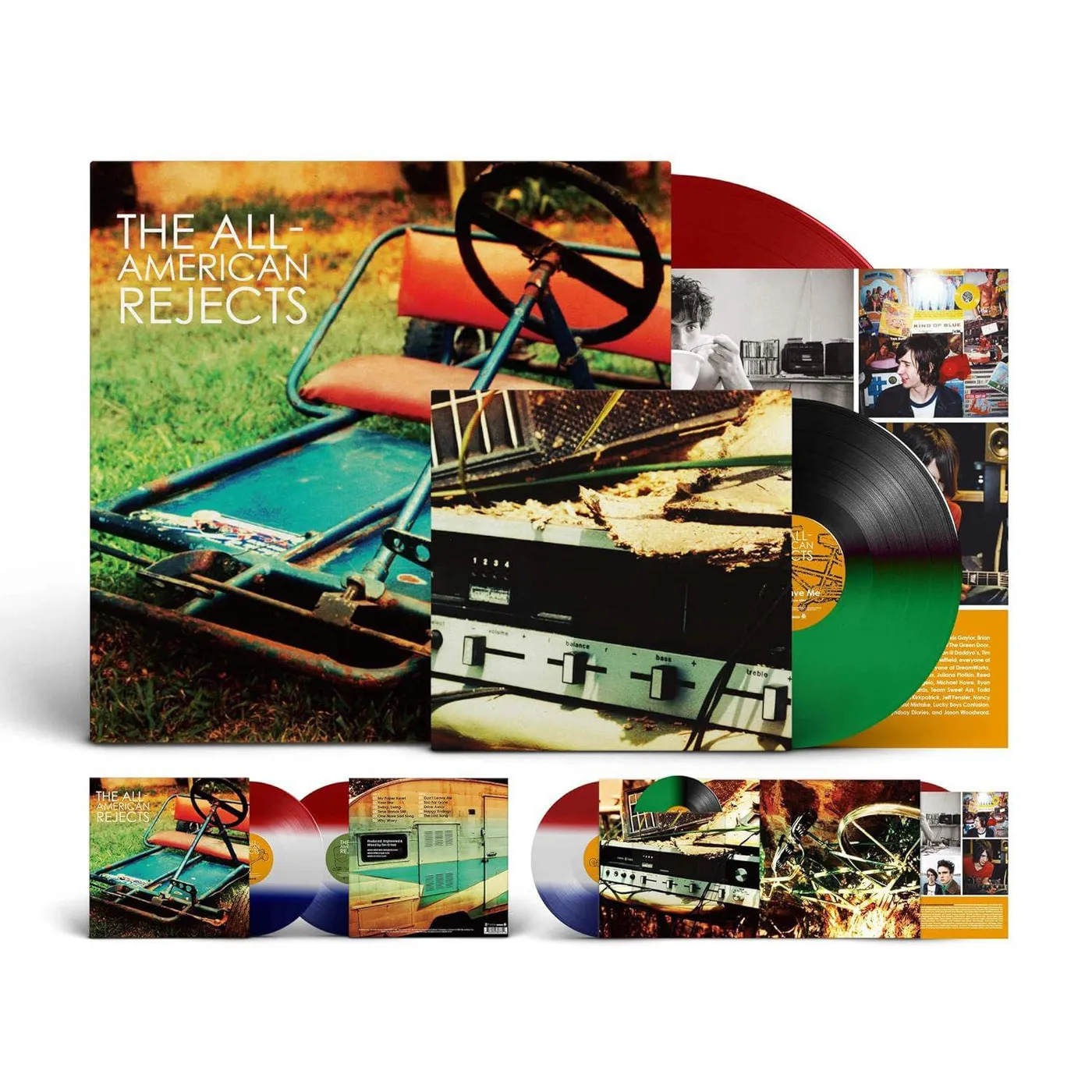  The All-American Rejects (Tri-Color/7") Vinyl Record