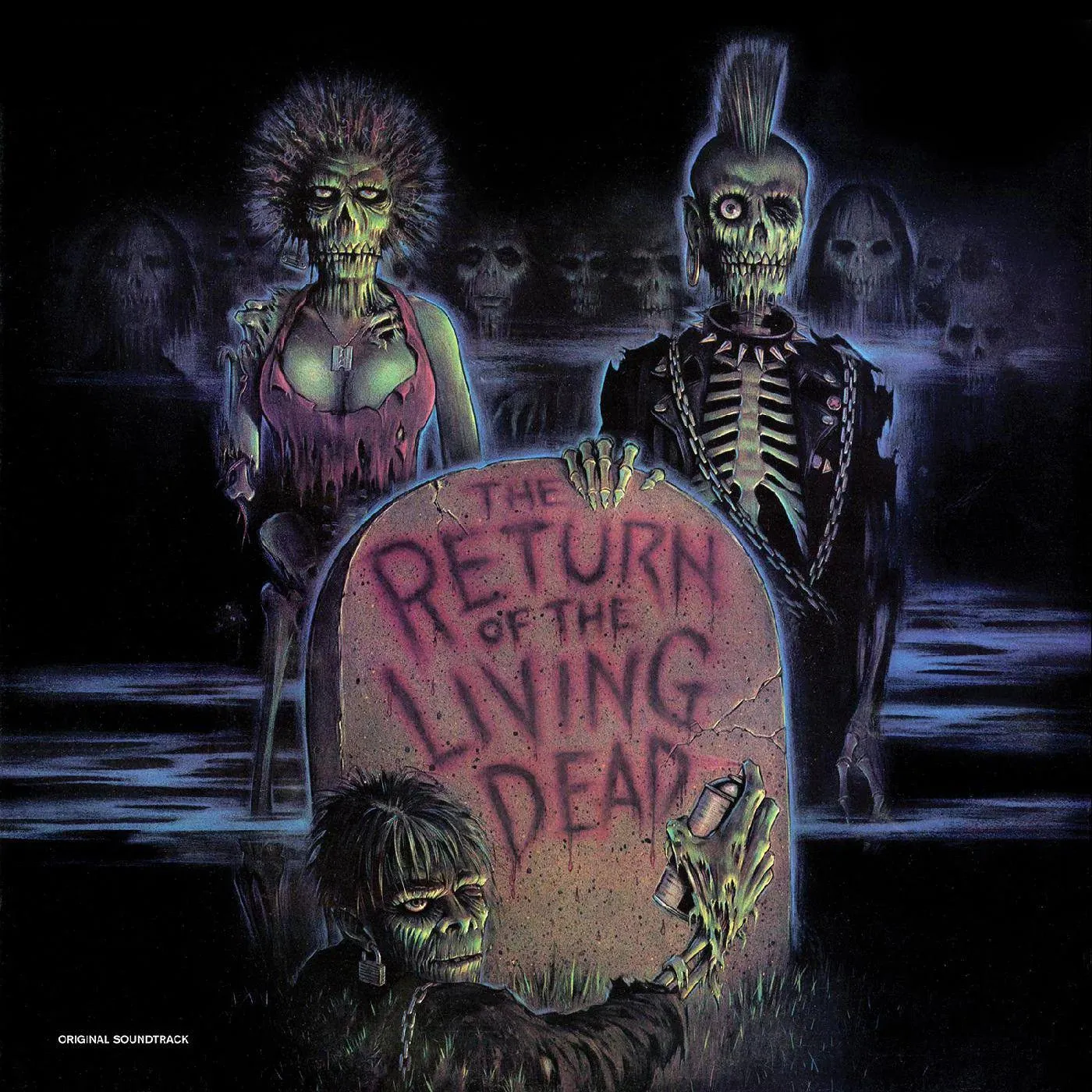 Return Of The Living Dead / O.S.T. Return Of The Living Dead / Original Soundtrack (Limited/Clear with Blood Red Splatter) Vinyl Record