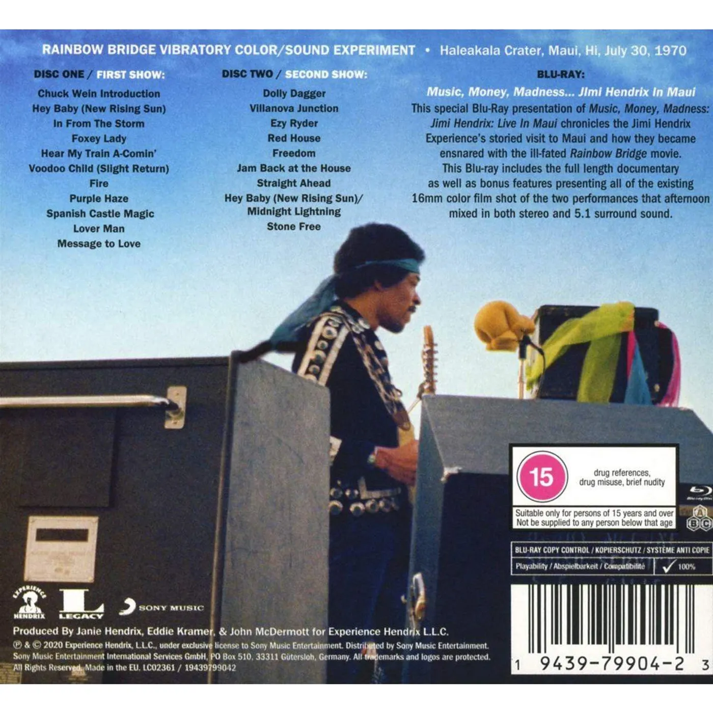 Jimi Hendrix Live In Maui (Box Set/2CD/Blu-ray)