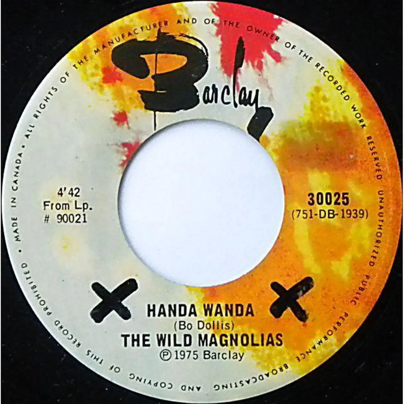 The Wild Magnolias HANDA WANDA Vinyl Record