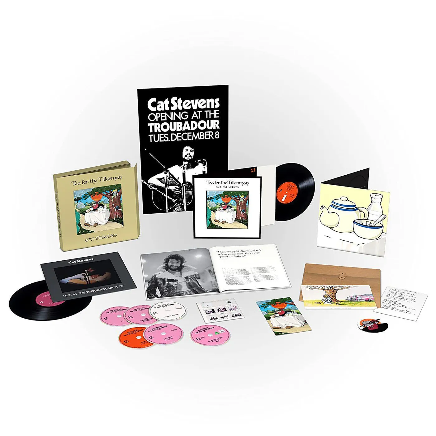 Yusuf / Cat Stevens TEA FOR THE TILLERMAN (SUPER DELUXE EDITION) Vinyl Record
