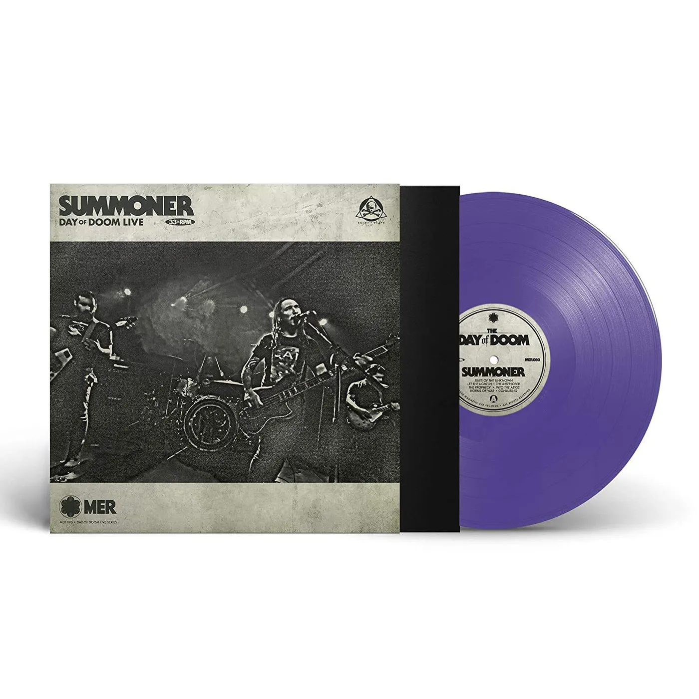 Summoner DAY OF DOOM LIVE (PURPLE VINYL) Vinyl Record
