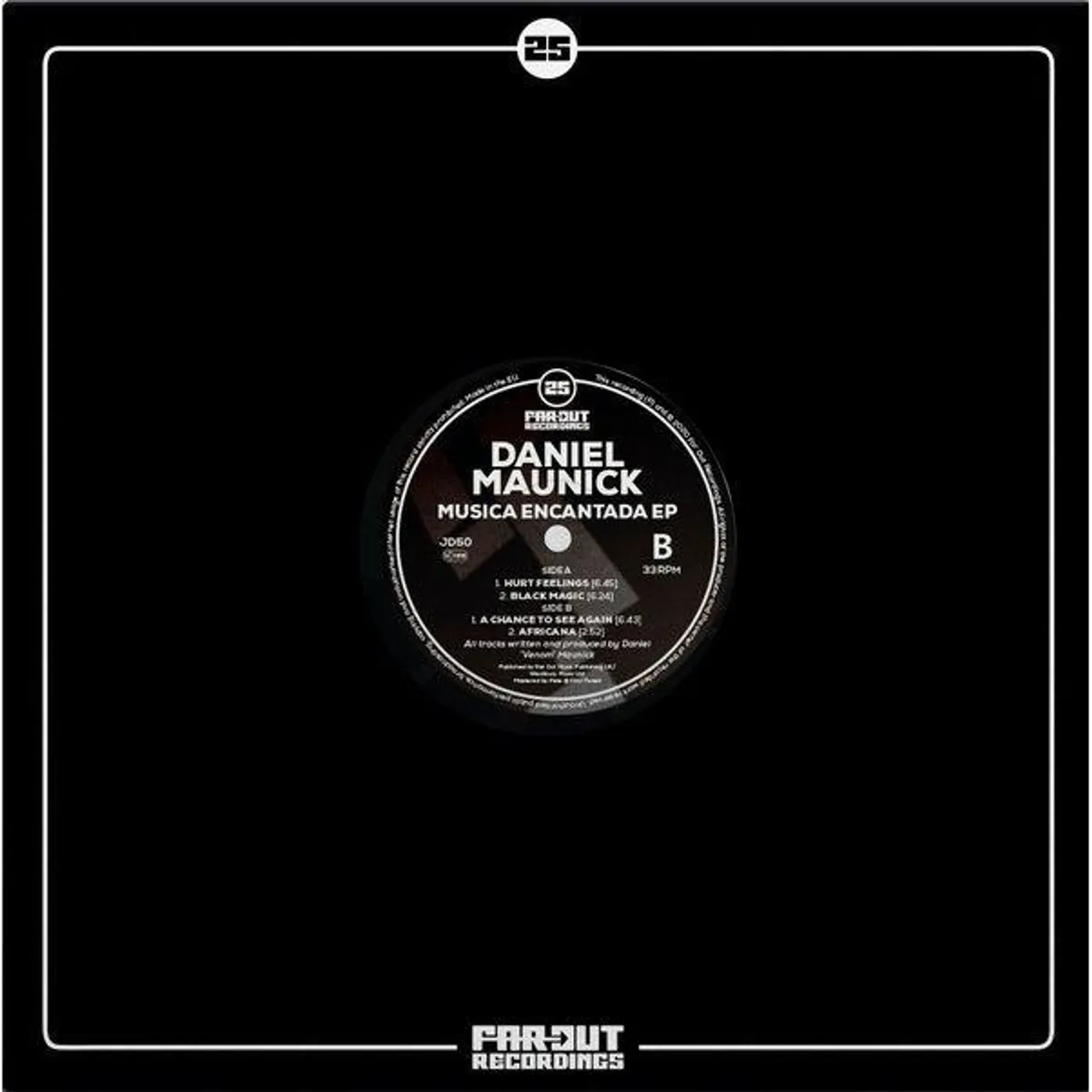 Daniel Maunick Musica Encantada Vinyl Record