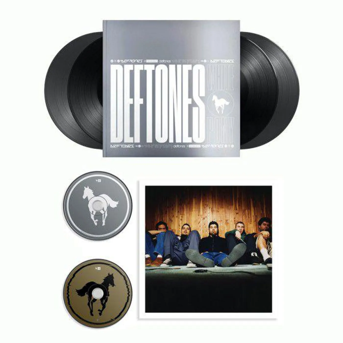 Deftones White Pony (20th Anniversary/Deluxe Edition/4LP/2CD) Box Set (Vinyl)