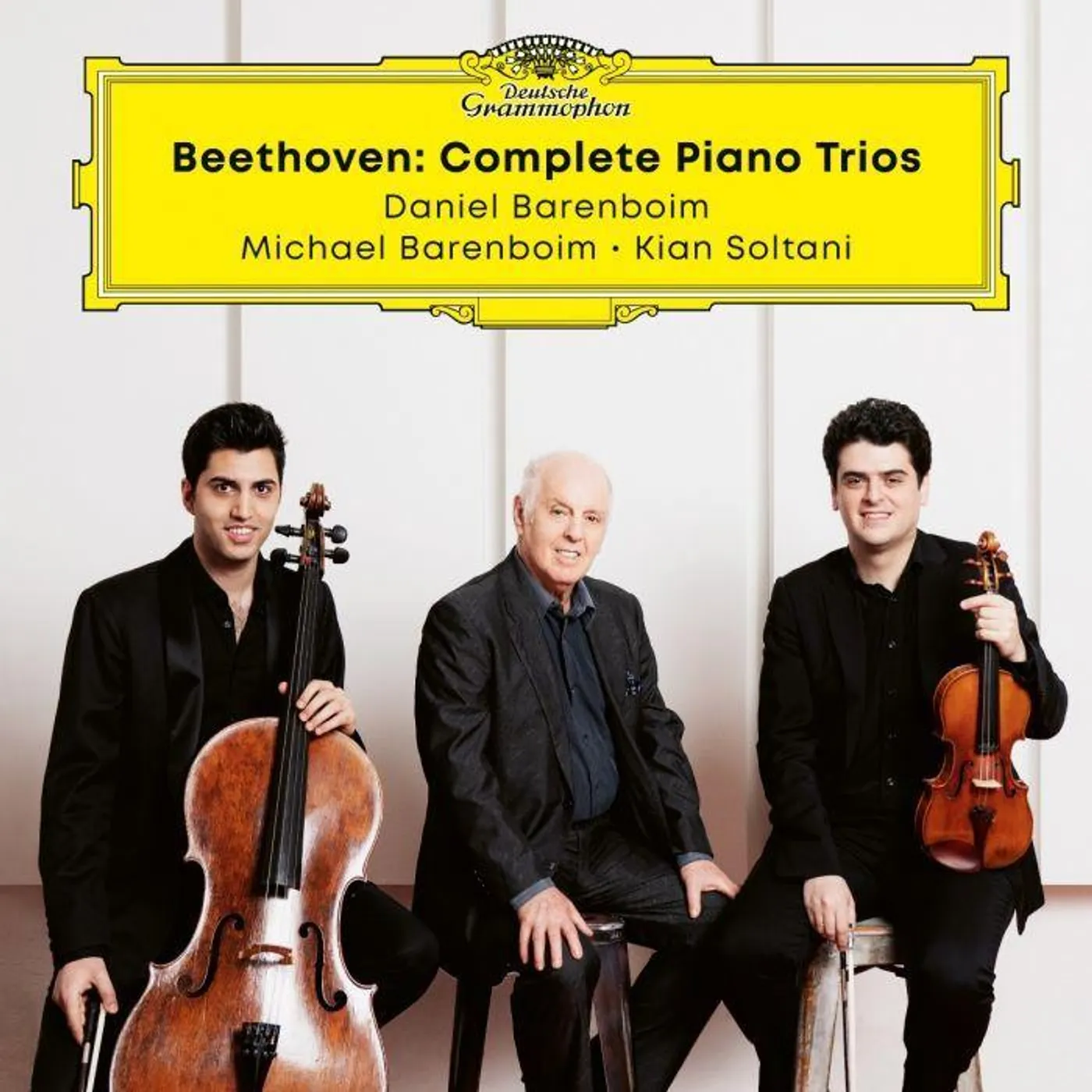 BEETHOVEN / BARENBOIM / SOLTANI COMPLETE PIANO TRIOS CD