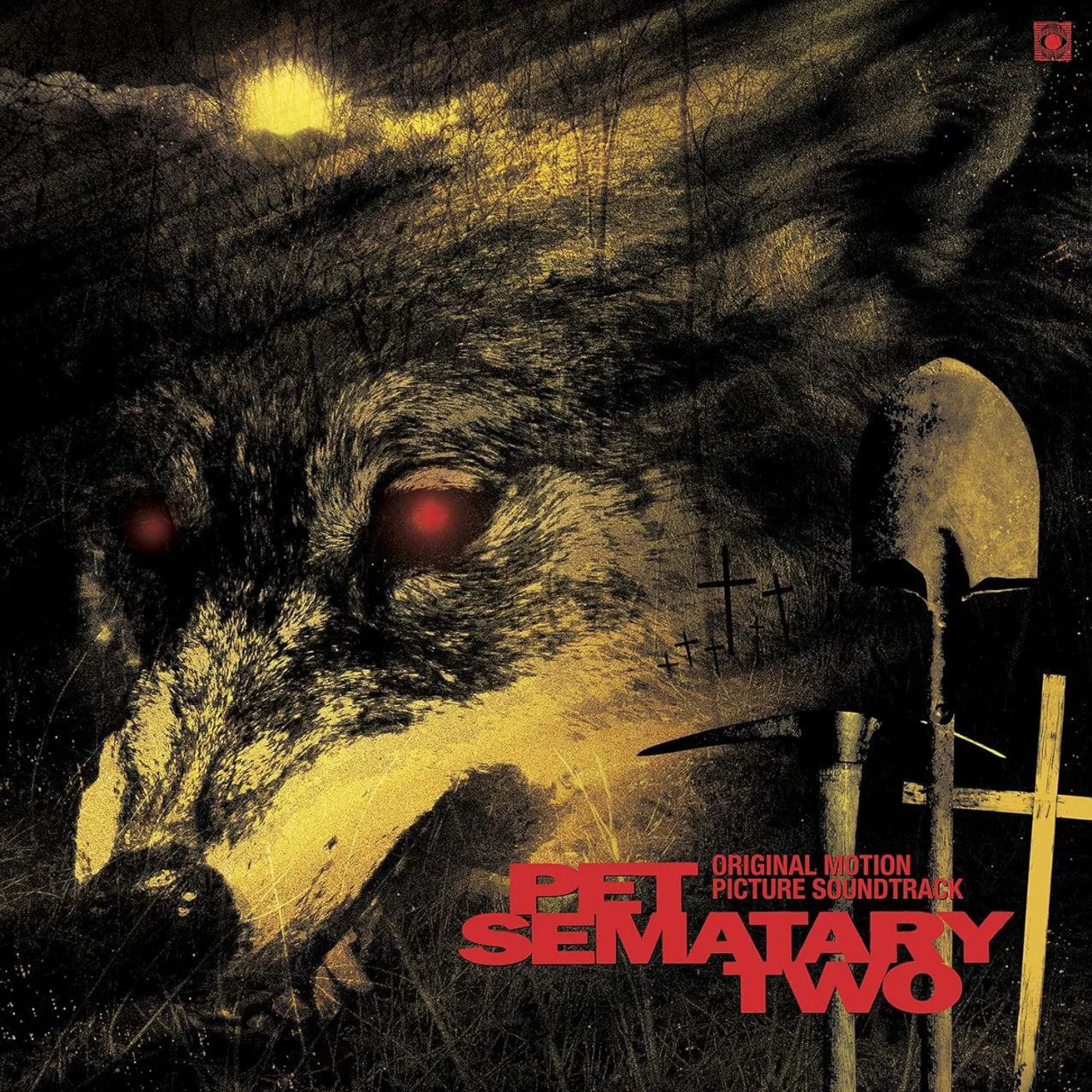 Mark Governor Pet Sematary Two (Orange w/ Red Swirls, Copper w/ Black & Green Swirls) Vinyl Record