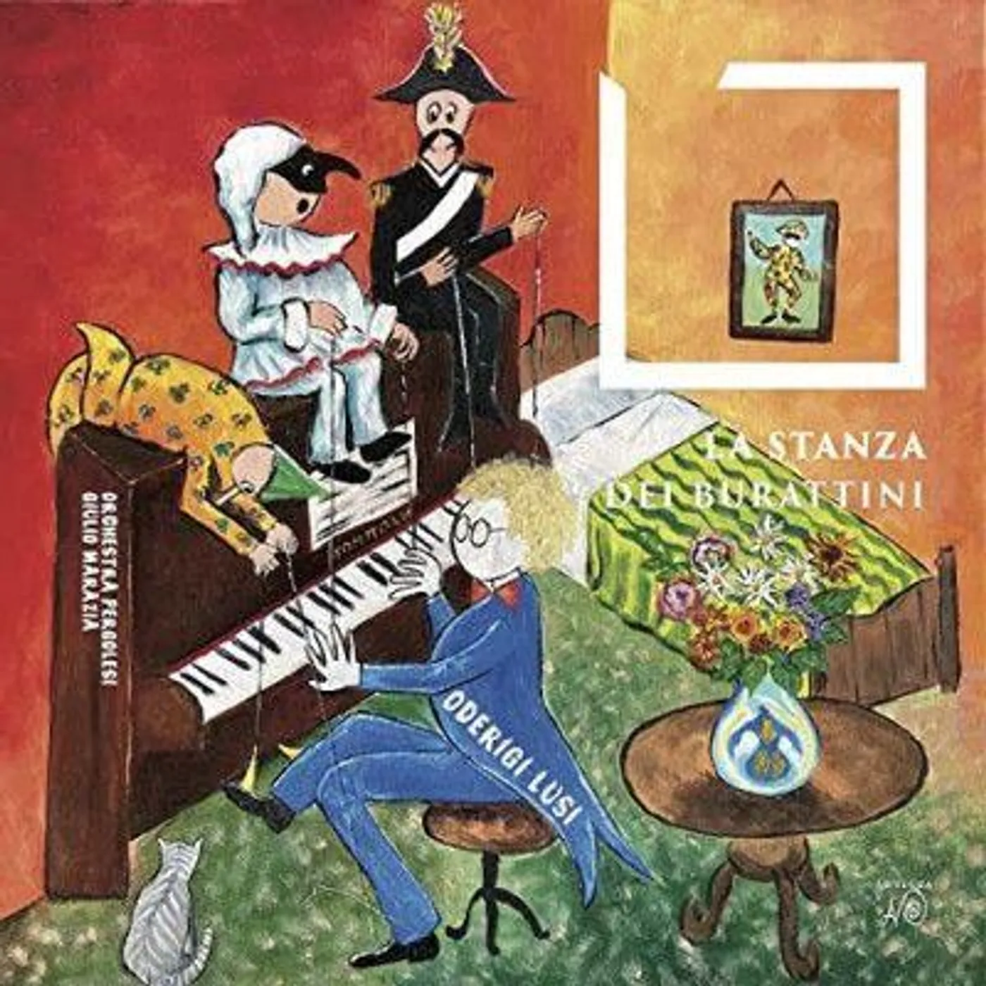Oderigi Lusi LA STANZA DEI BURATTINI Vinyl Record