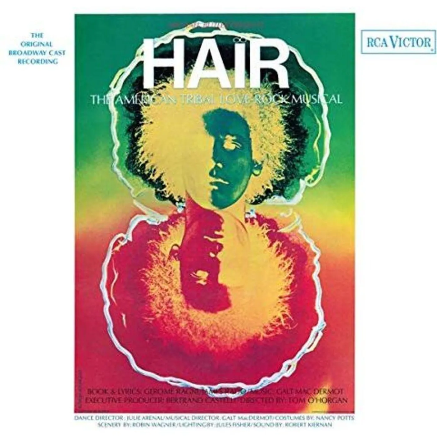 Various Artists  HAIR Original Soundtrack (180G/2LP/1-GREEN & YELLOW SWIRLED/2-ORANGE & YELLOW SWIRLED VINYL) Vinyl Record